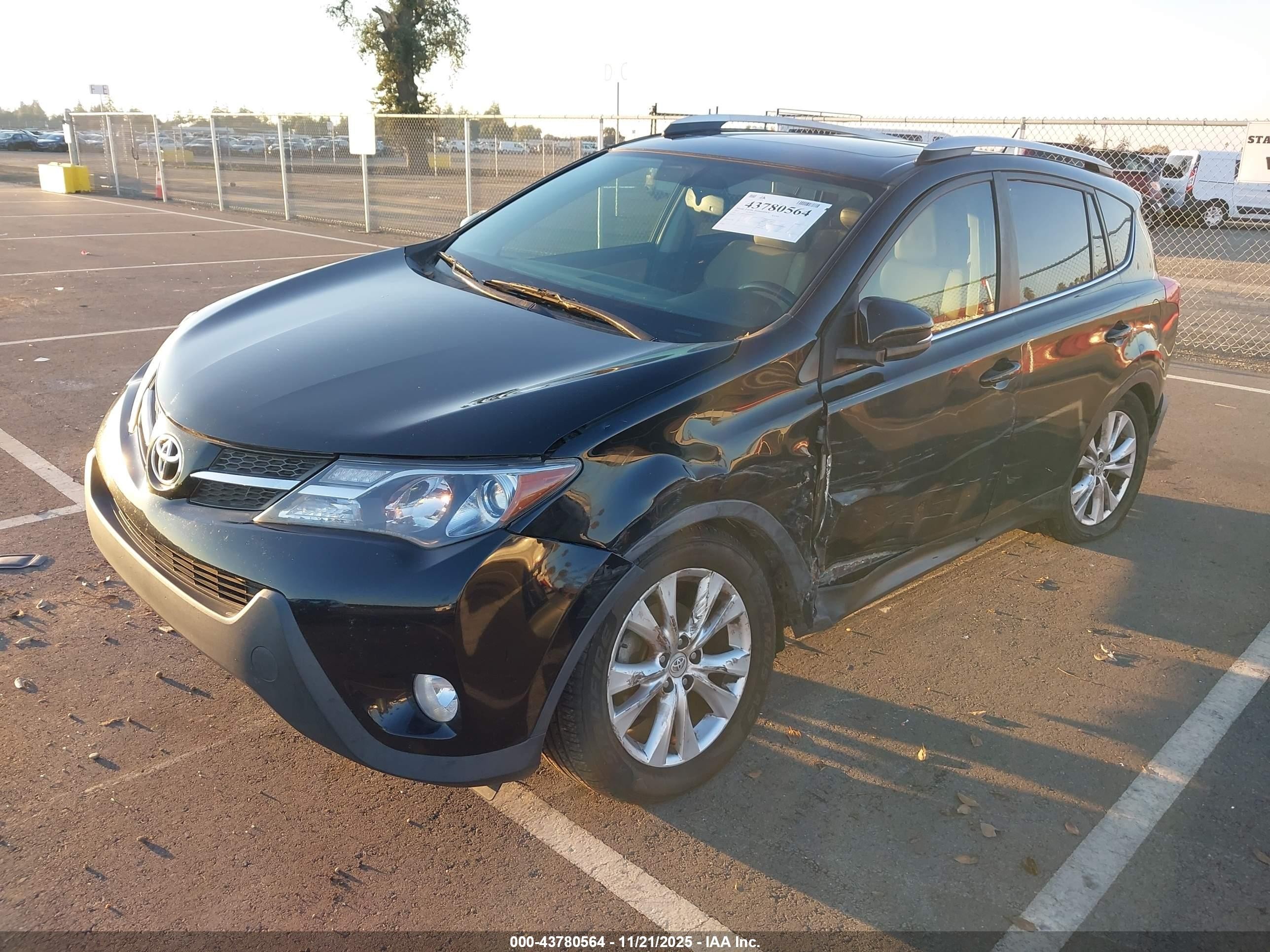 2015 Toyota Rav4 Limited Black vin: 2T3YFREV7FW220427