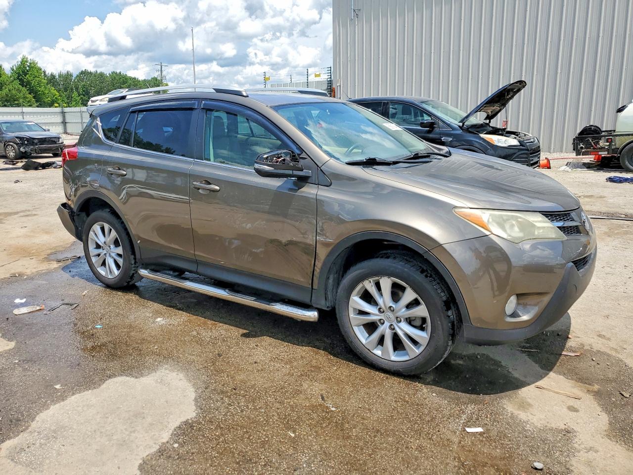 2013 Toyota Rav4 Limited Коричневый vin: 2T3YFREV8DW039270