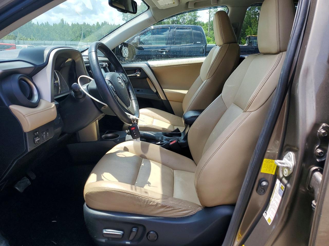 2013 Toyota Rav4 Limited Коричневый vin: 2T3YFREV8DW039270