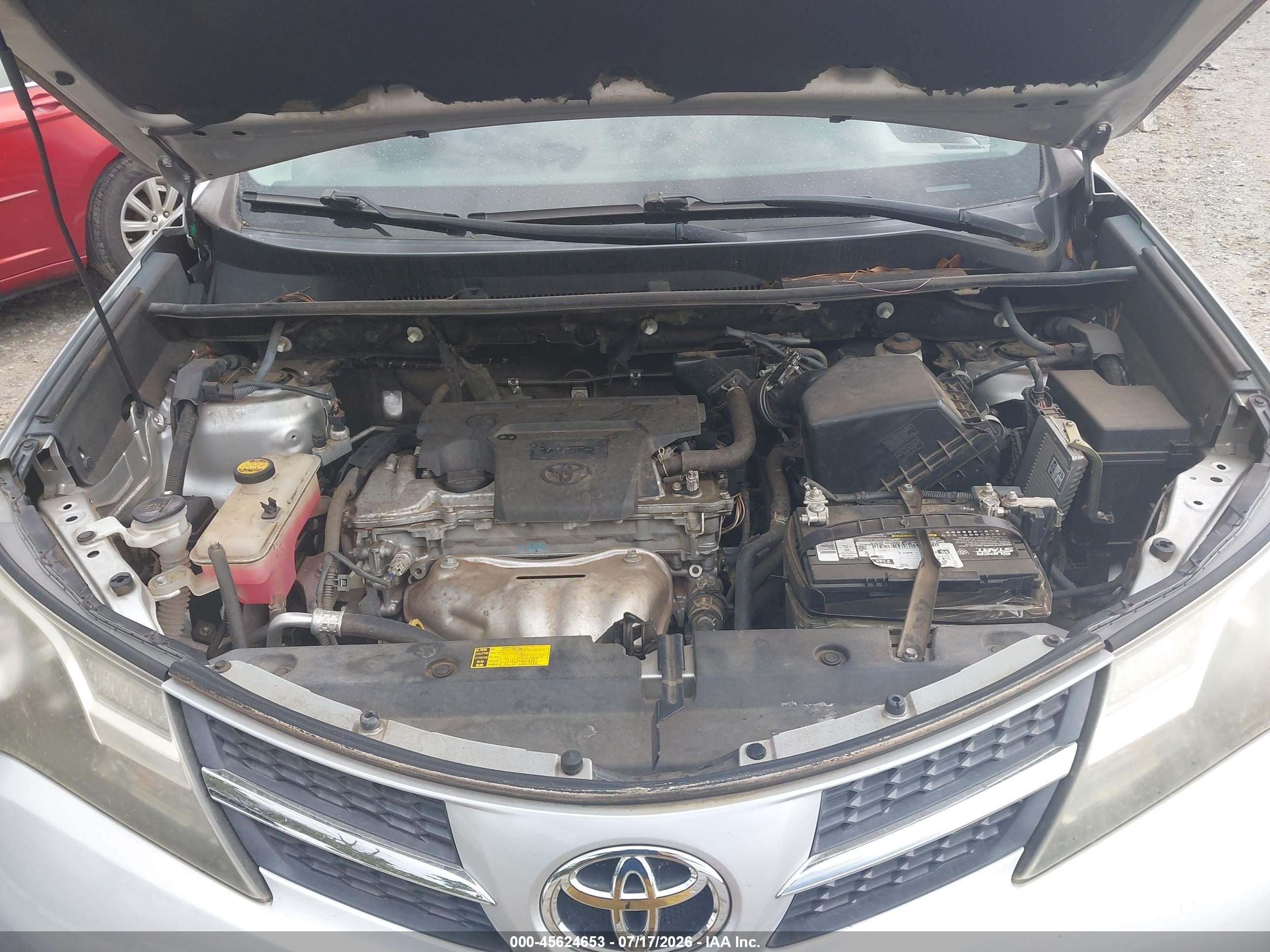 2013 Toyota Rav4 Limited Silver vin: 2T3YFREV8DW054867