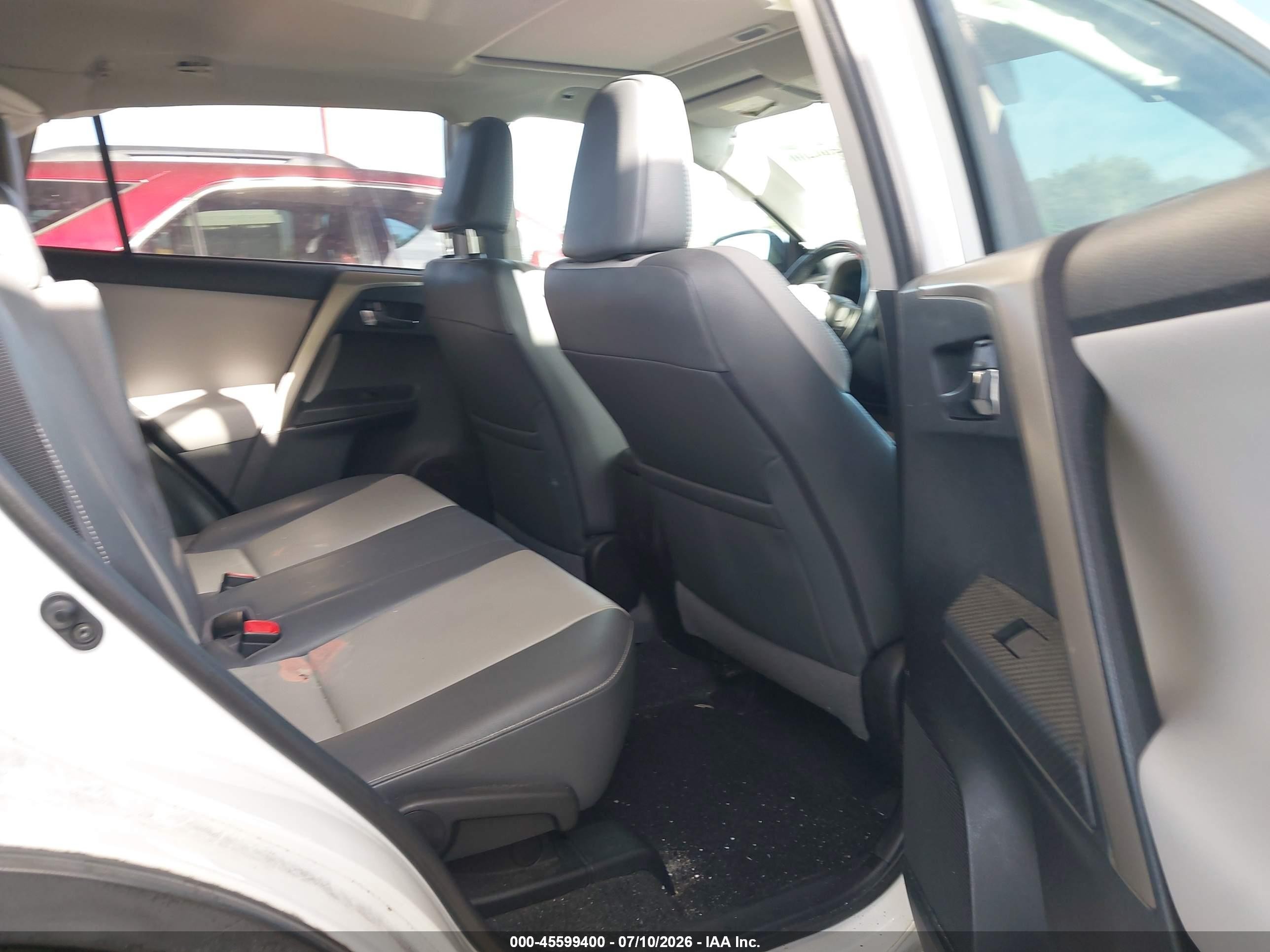 2014 Toyota Rav4 Limited White vin: 2T3YFREV8EW085019