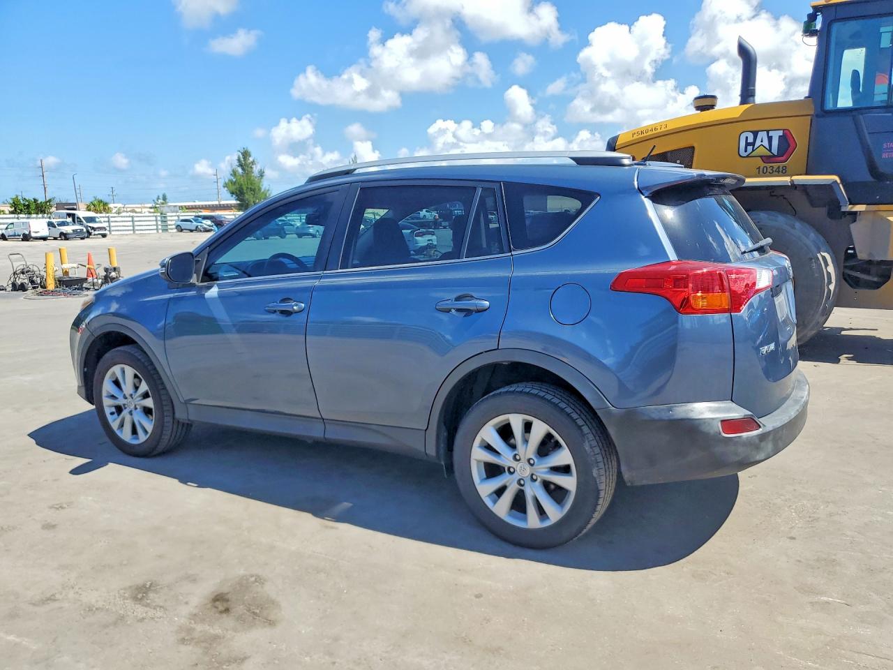 2014 Toyota Rav4 Limited Blue vin: 2T3YFREV8EW087949
