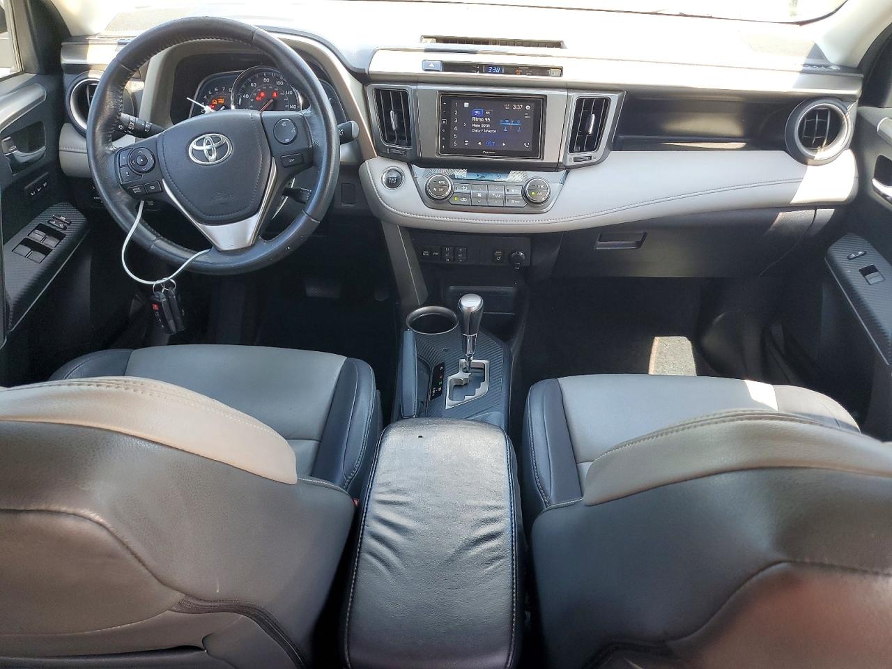 2014 Toyota Rav4 Limited Blue vin: 2T3YFREV8EW087949