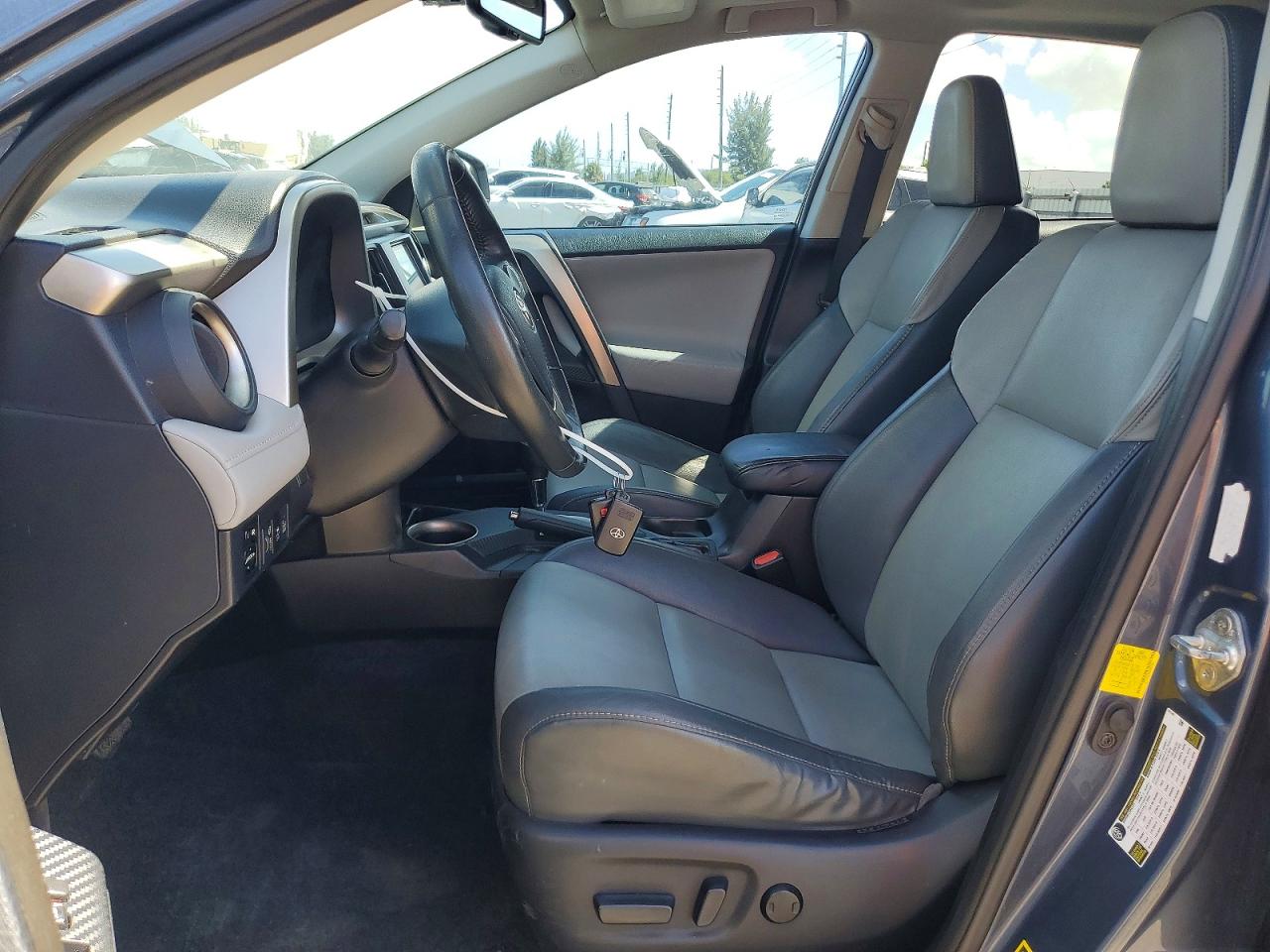 2014 Toyota Rav4 Limited Blue vin: 2T3YFREV8EW087949
