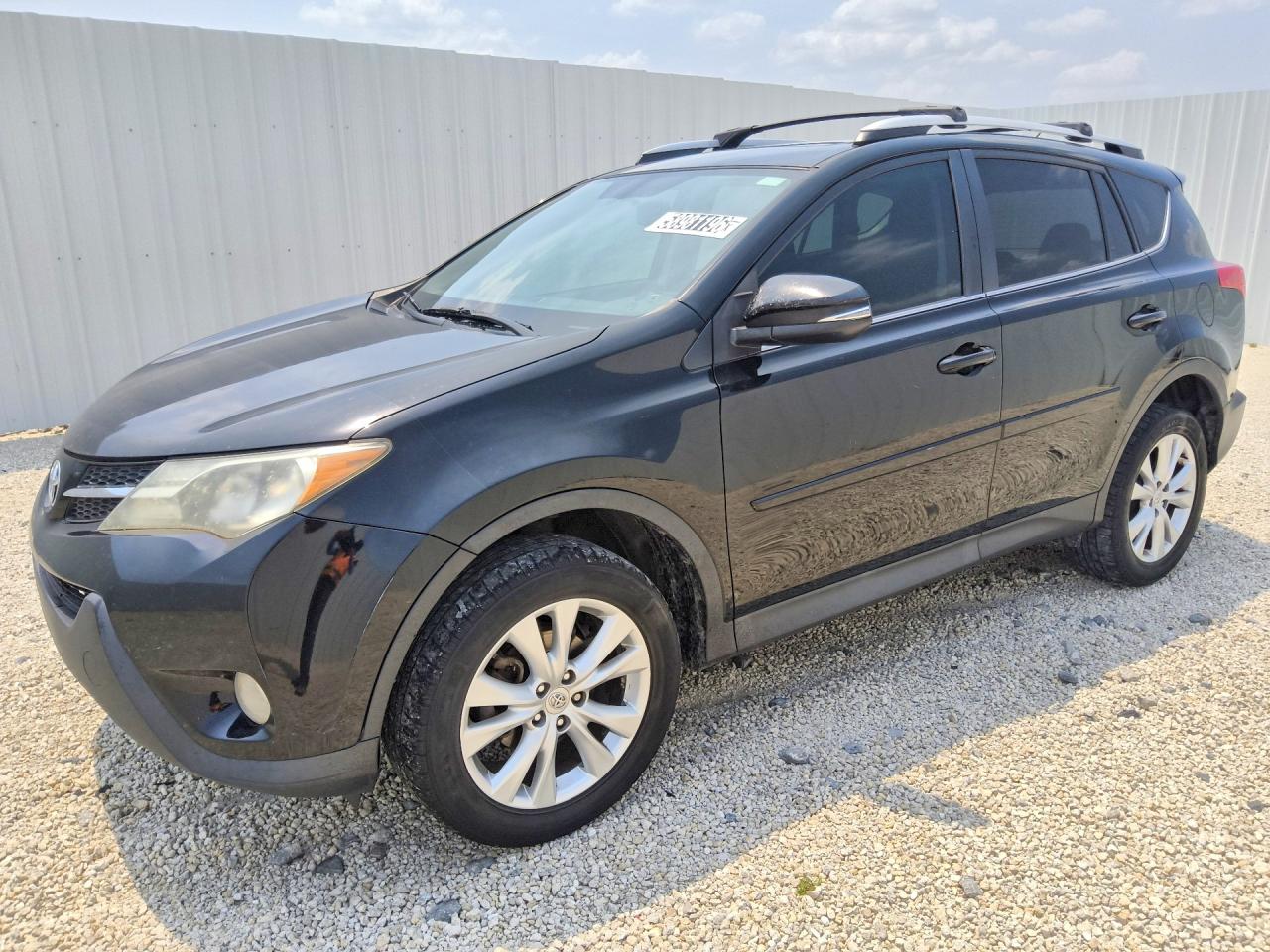 2014 Toyota Rav4 Limited Черный vin: 2T3YFREV8EW093489