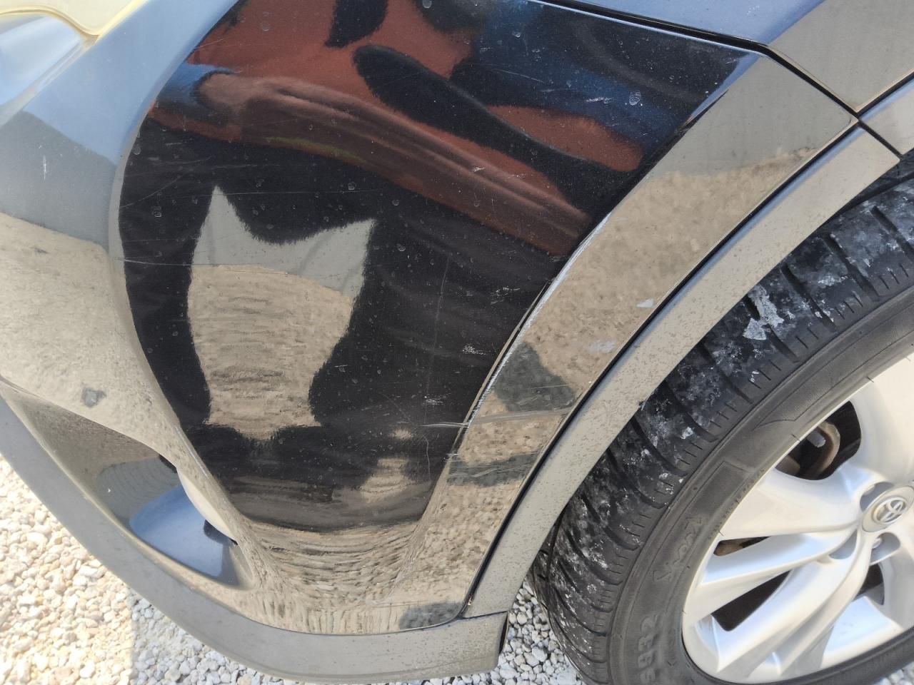 2014 Toyota Rav4 Limited Black vin: 2T3YFREV8EW093489 Damage: Front Bumper/Cover, Scraped, 9 To 10 Inches