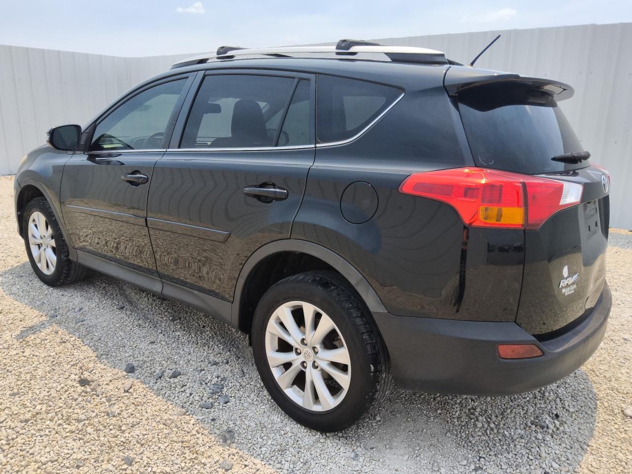2014 Toyota Rav4 Limited Black vin: 2T3YFREV8EW093489 Damage: Left Qtr Panel, Heavy Scratch, 2 To 3 Inches