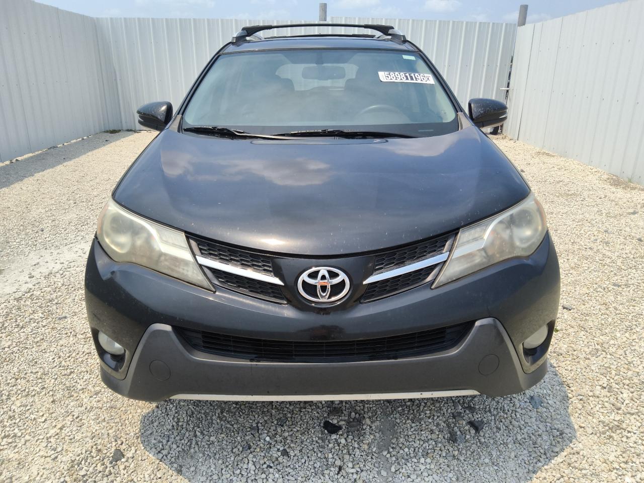 2014 Toyota Rav4 Limited Black vin: 2T3YFREV8EW093489 Damage: Hood, Chipped, 10 Or More