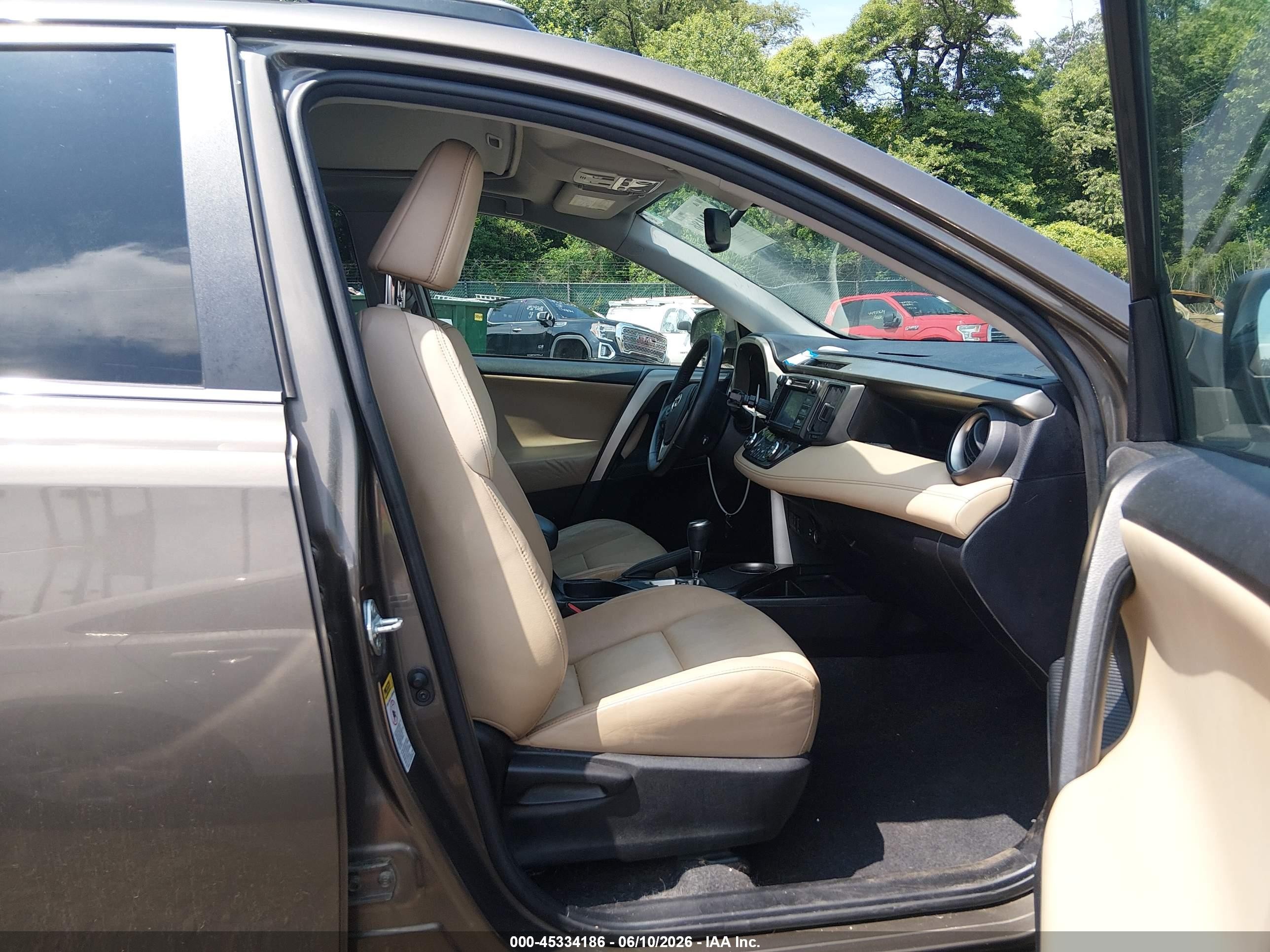 2015 Toyota Rav4 Limited Gray vin: 2T3YFREV8FW156611