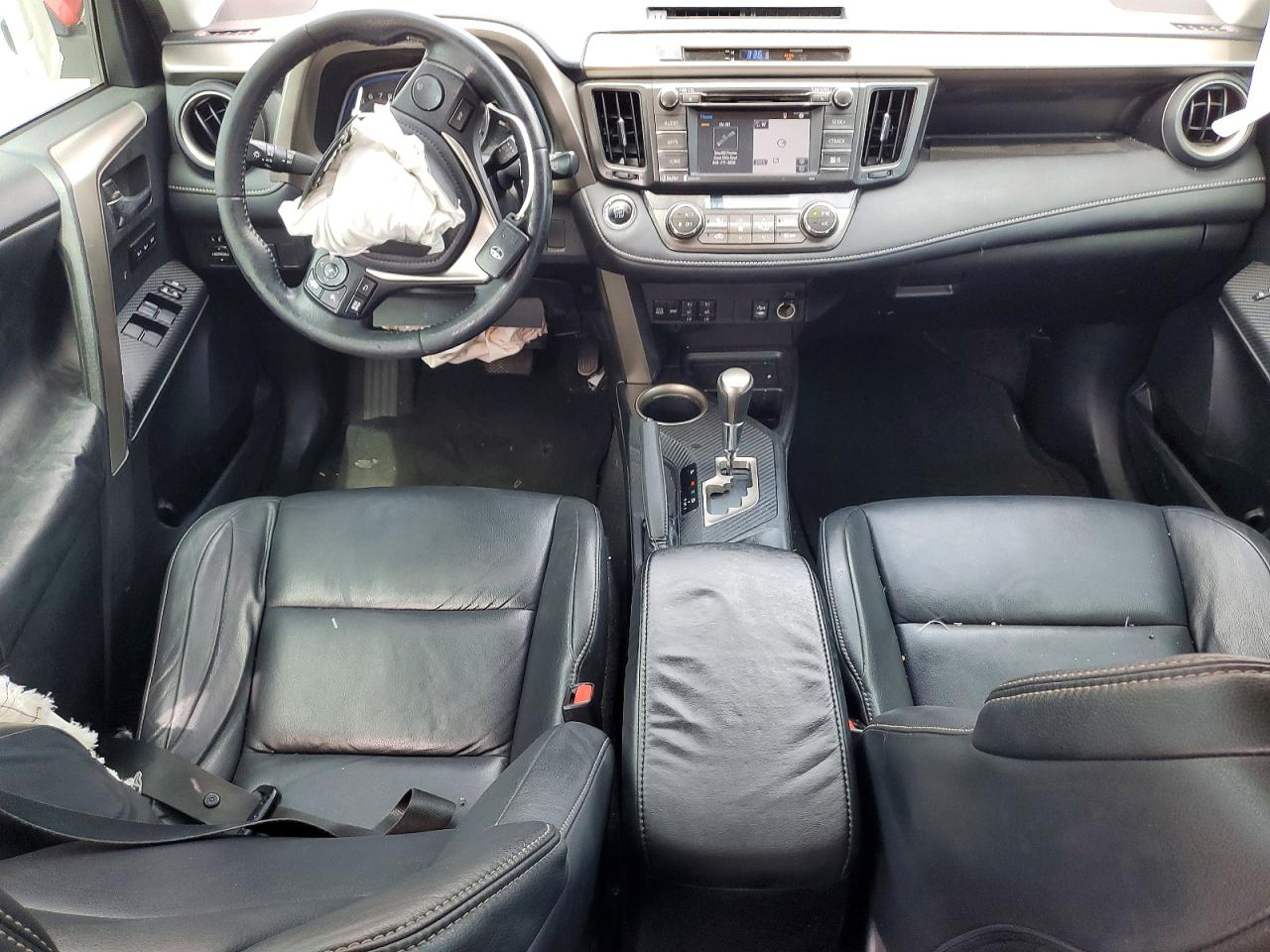 2015 Toyota Rav4 Limited Red vin: 2T3YFREV8FW194579