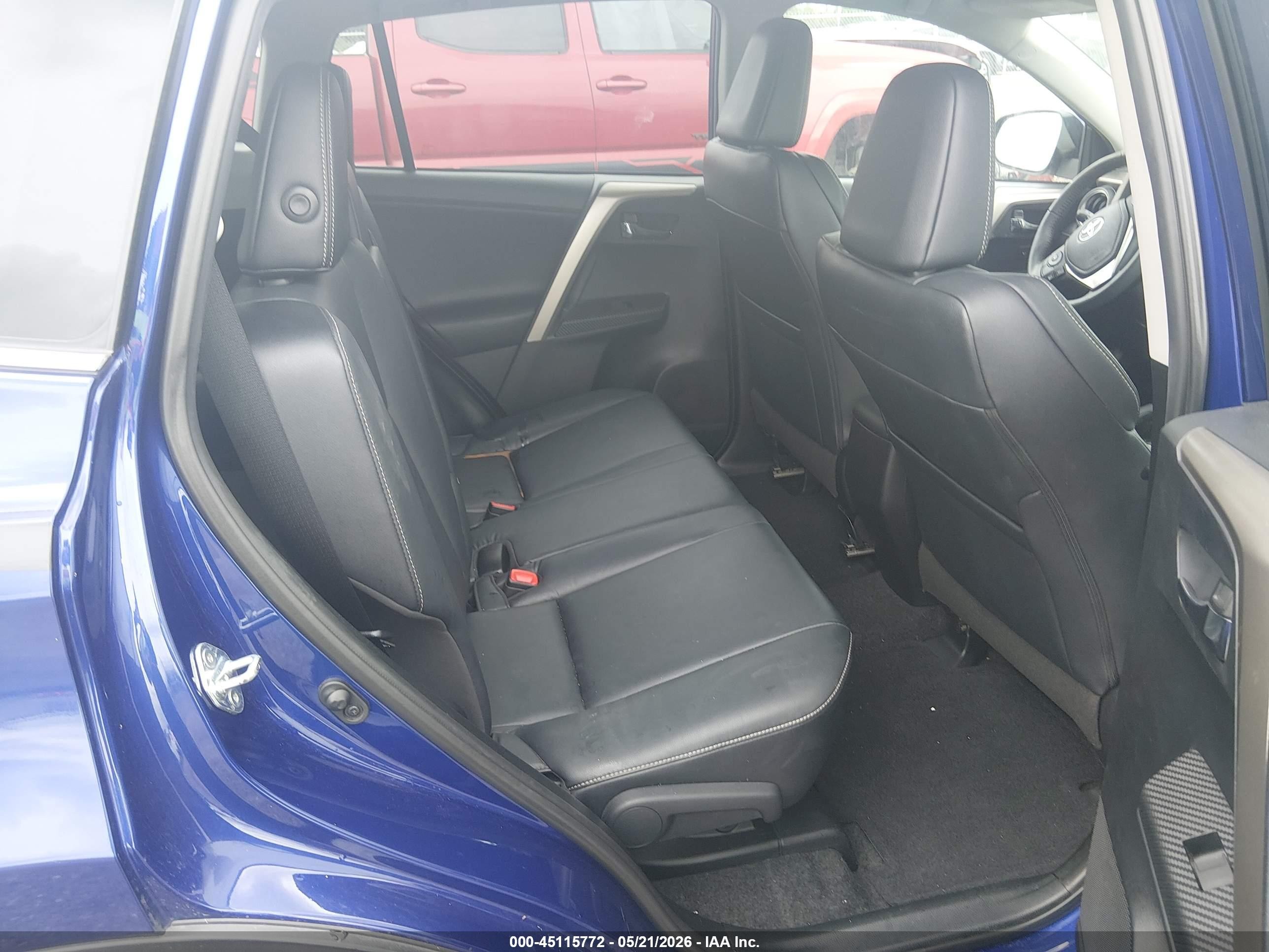 2015 Toyota Rav4 Limited Blue vin: 2T3YFREV8FW207010