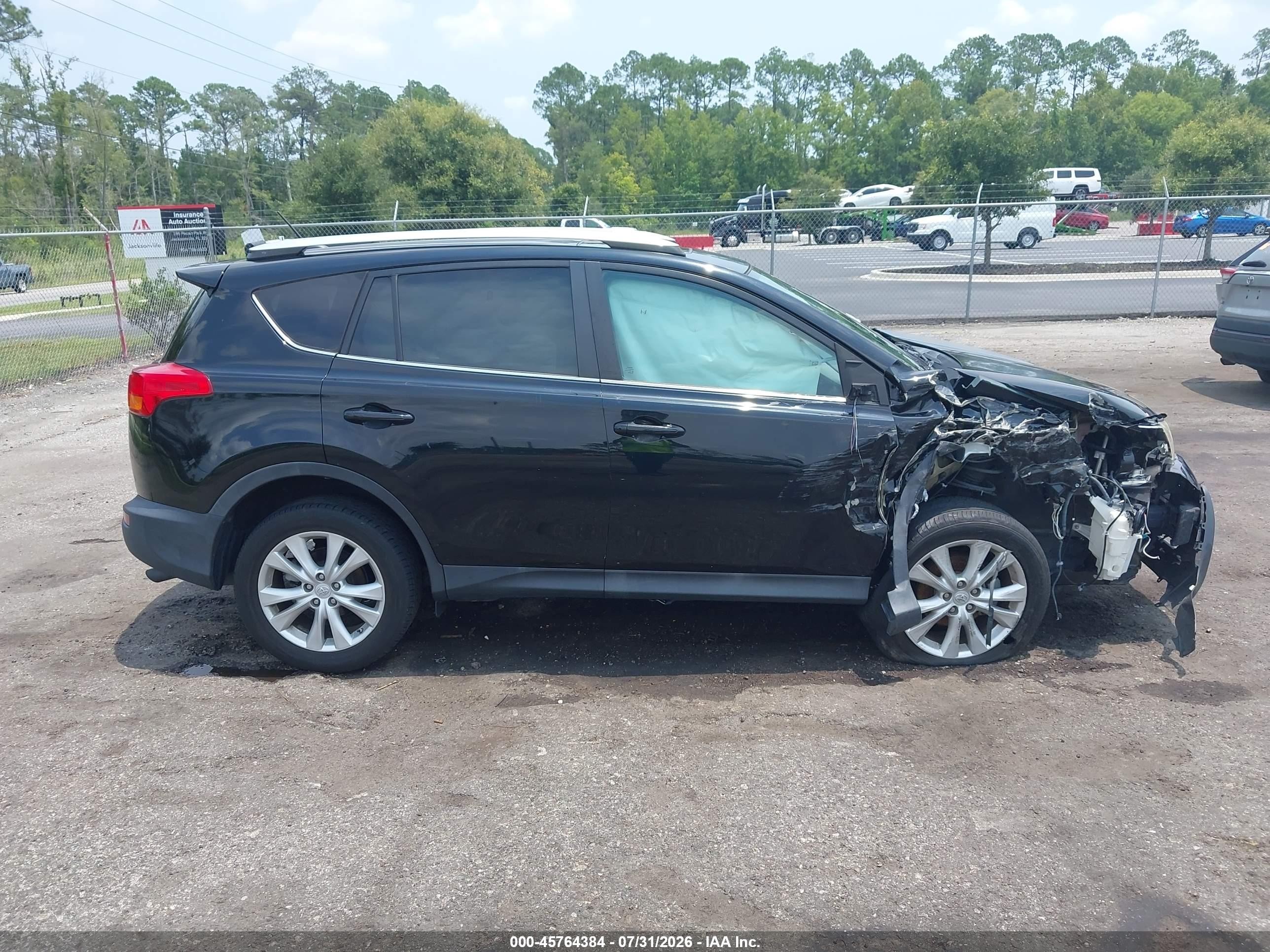 2015 Toyota Rav4 Limited Black vin: 2T3YFREV8FW210845