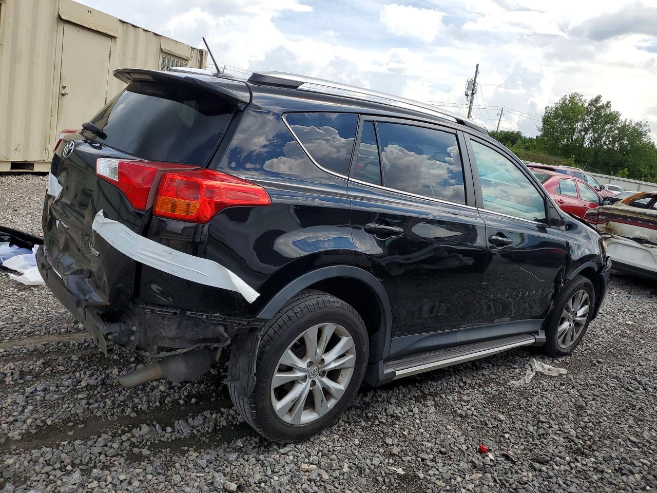 2015 Toyota Rav4 Limited Black vin: 2T3YFREV8FW227273