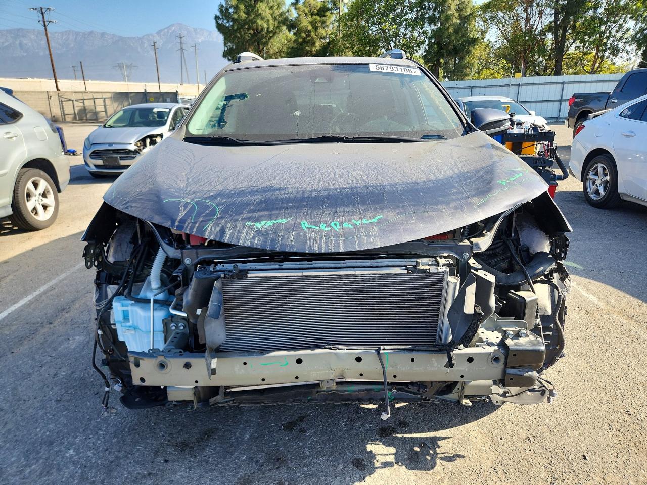 2018 Toyota Rav4 Limited Charcoal vin: 2T3YFREV8JW473345