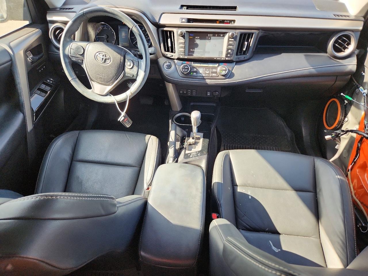 2018 Toyota Rav4 Limited Charcoal vin: 2T3YFREV8JW473345