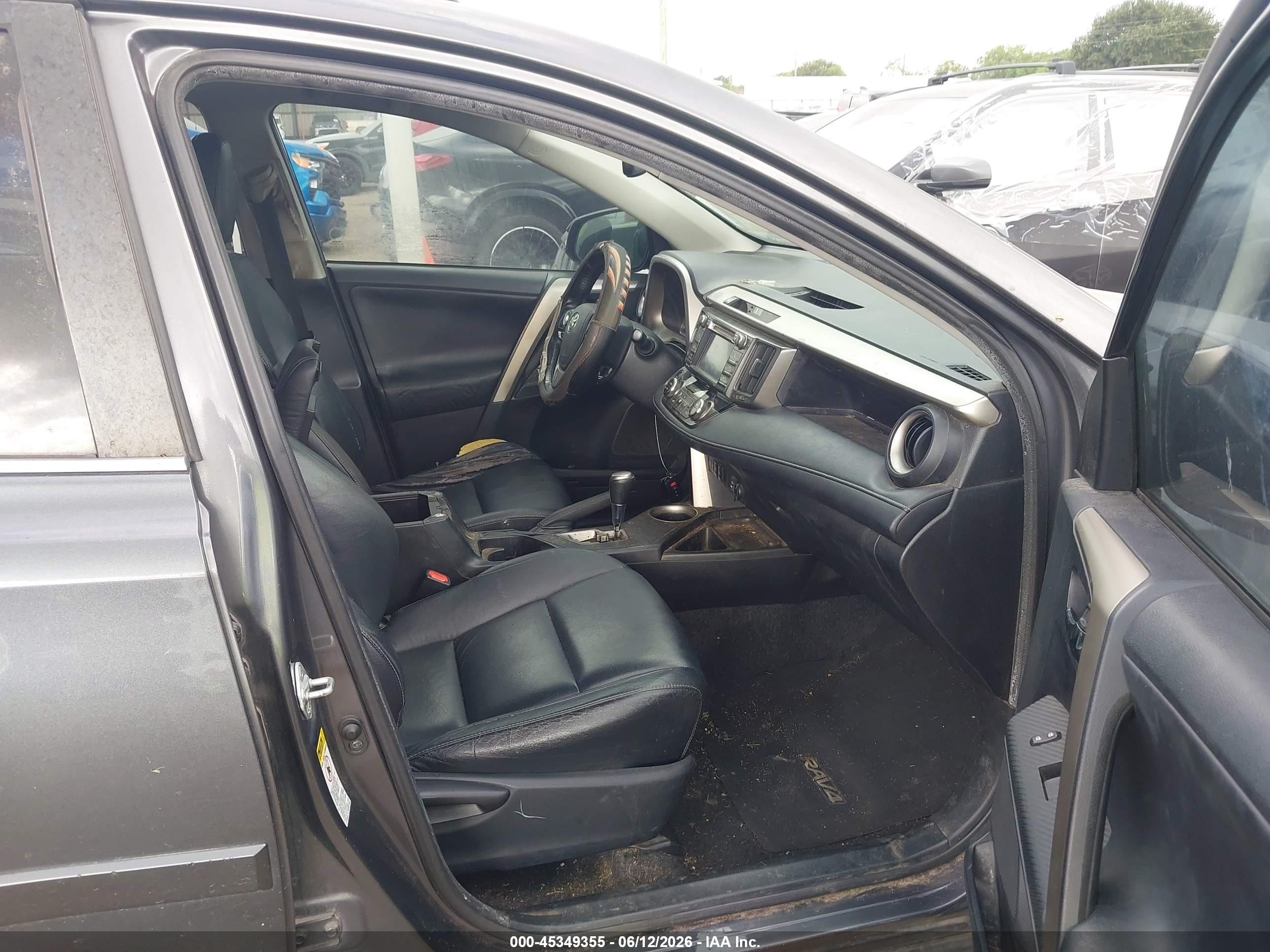 2013 Toyota Rav4 Limited Gray vin: 2T3YFREV9DW034157