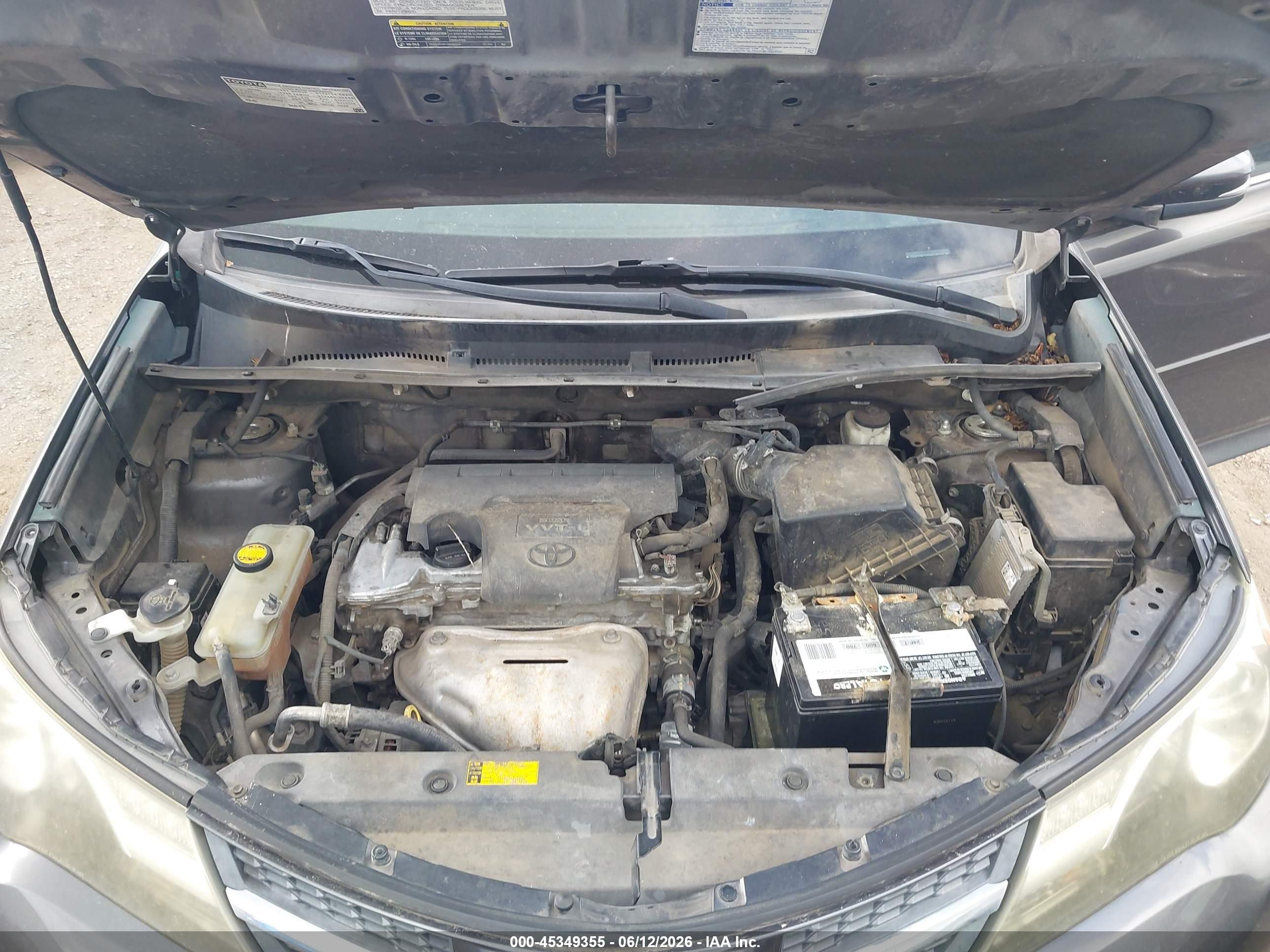 2013 Toyota Rav4 Limited Gray vin: 2T3YFREV9DW034157
