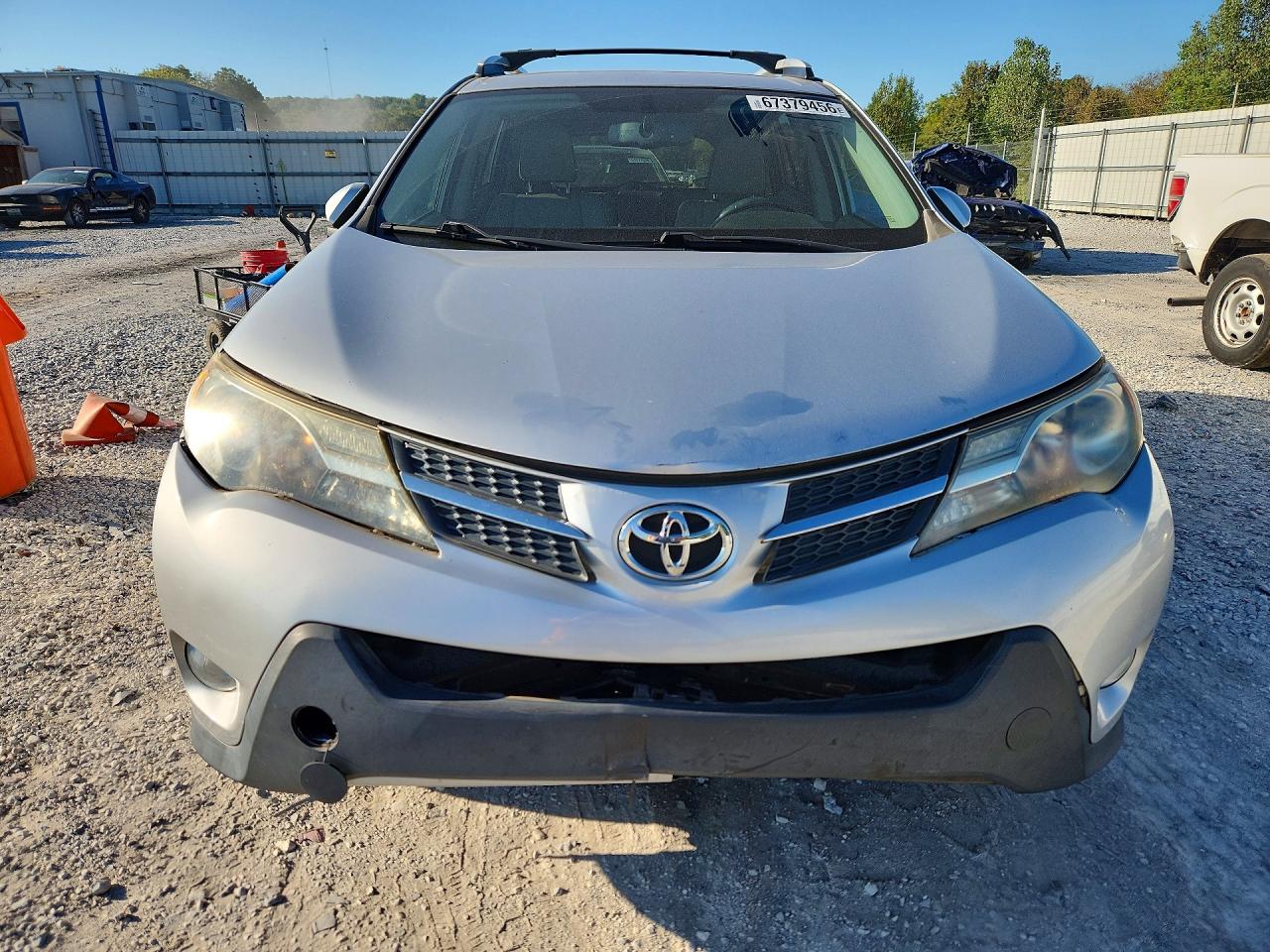 2013 Toyota Rav4 Limited Silver vin: 2T3YFREV9DW064307