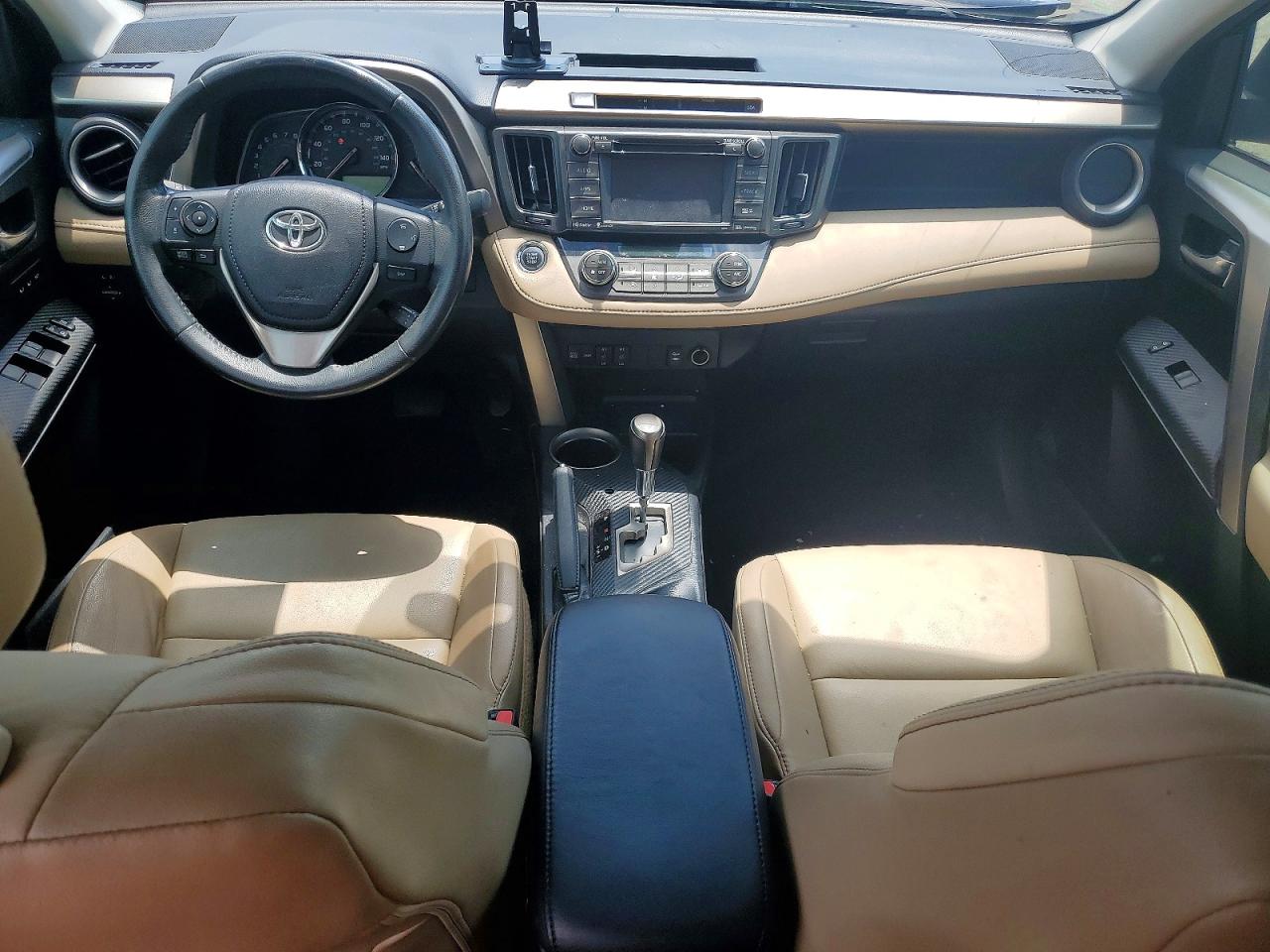2014 Toyota Rav4 Limited Blue vin: 2T3YFREV9EW093744