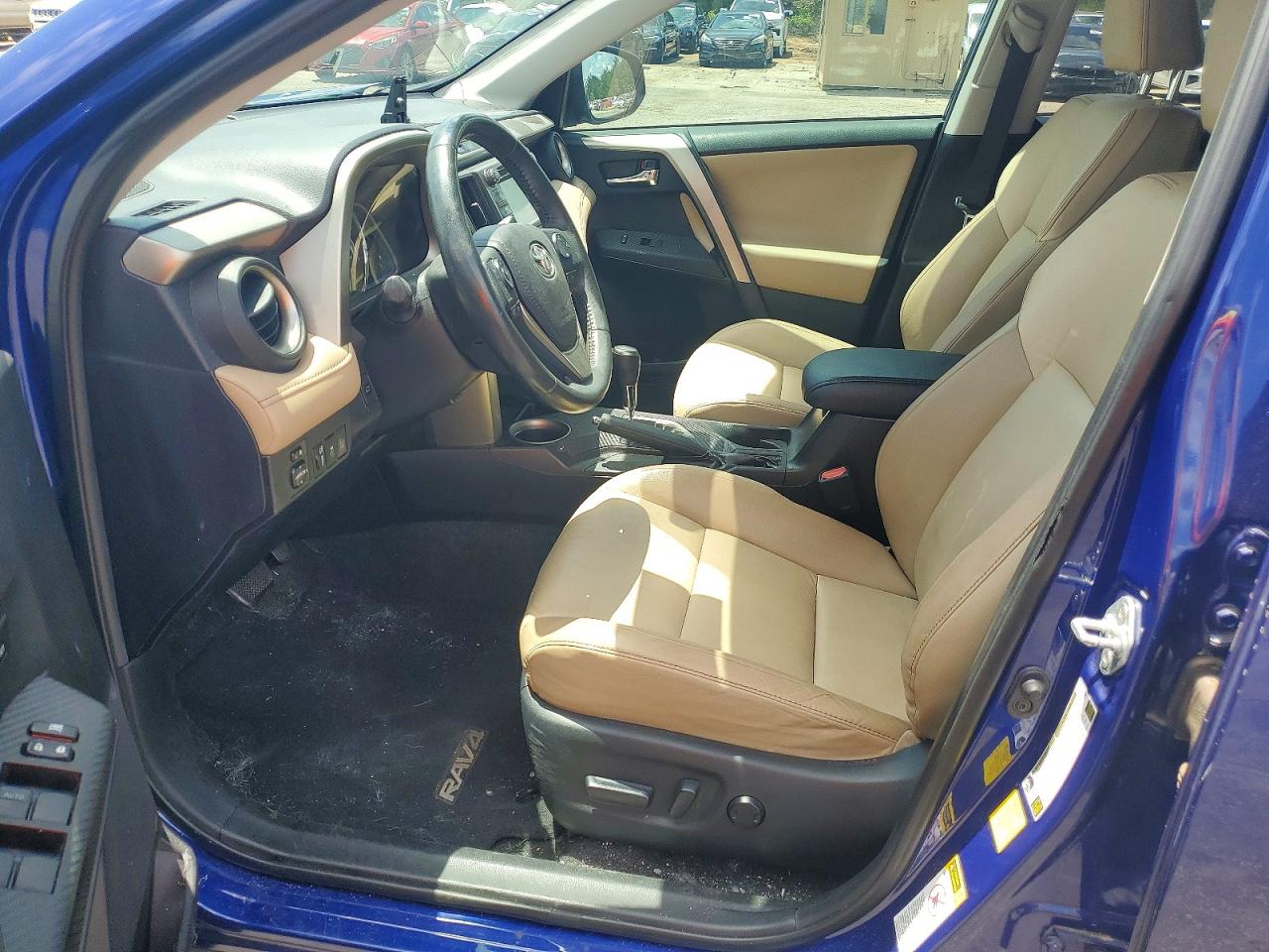 2014 Toyota Rav4 Limited Blue vin: 2T3YFREV9EW093744