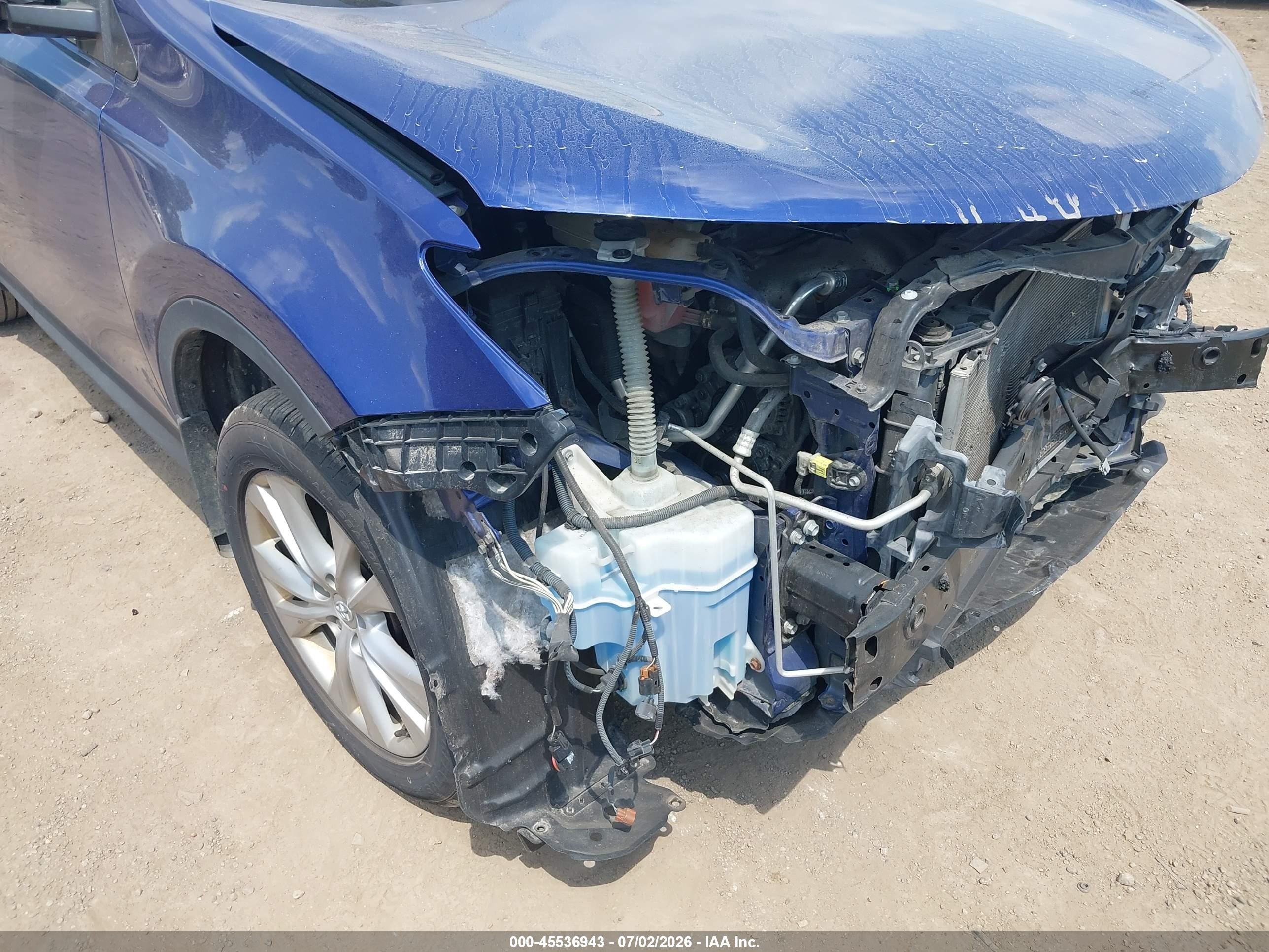 2014 Toyota Rav4 Limited Blue vin: 2T3YFREV9EW095011