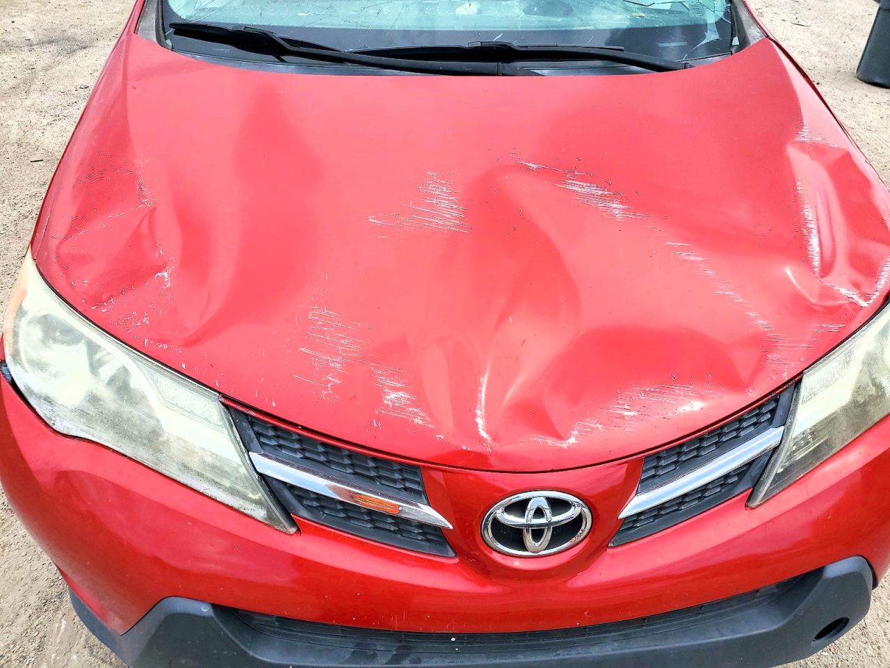 2014 Toyota Rav4 Limited Красный vin: 2T3YFREV9EW097485