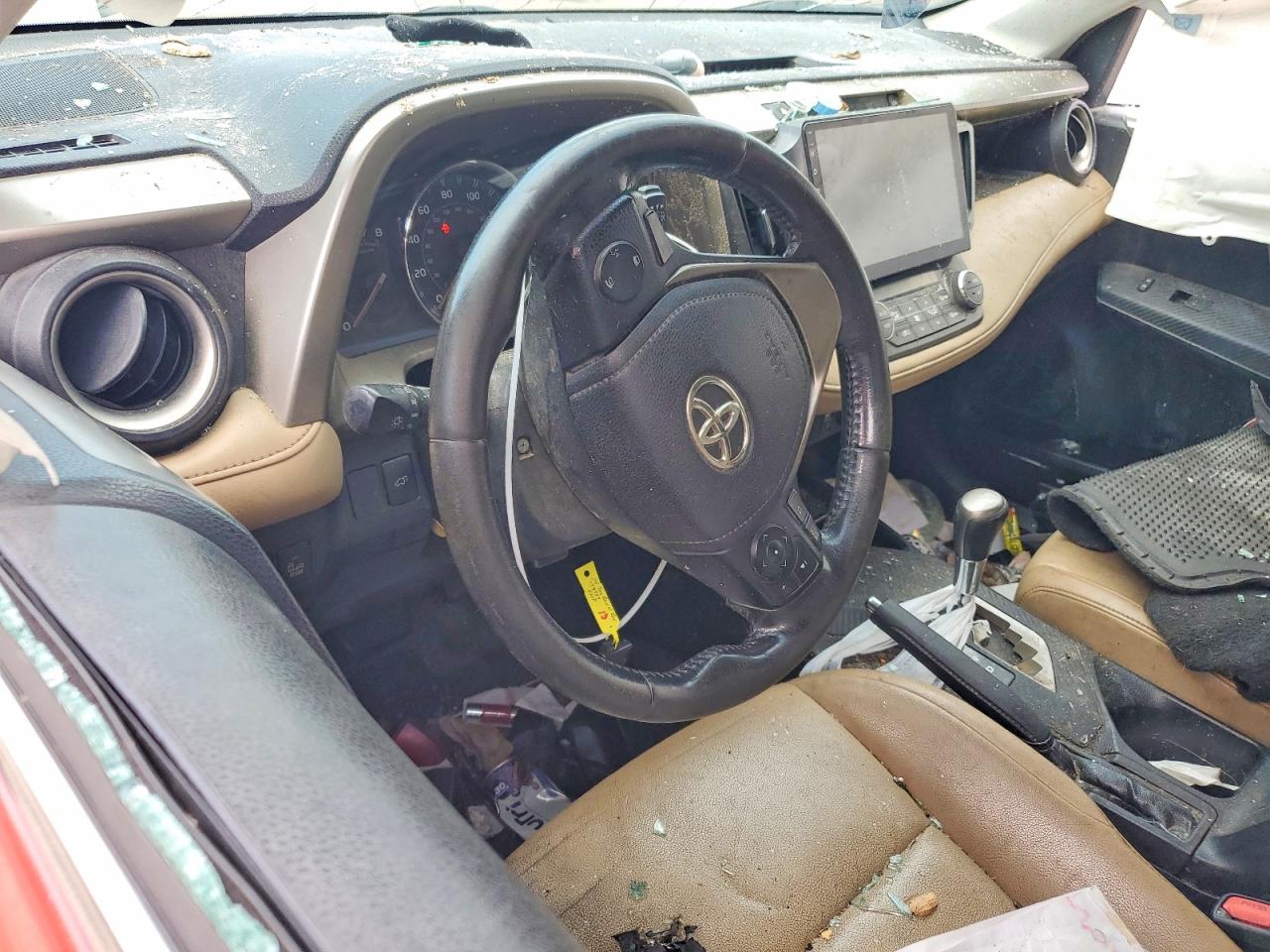 2014 Toyota Rav4 Limited Красный vin: 2T3YFREV9EW097485