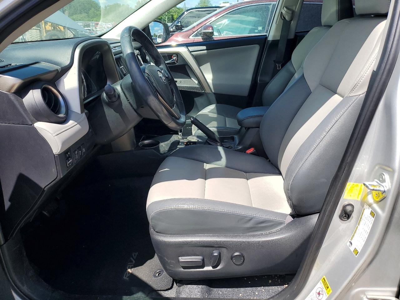 2014 Toyota Rav4 Limited Silver vin: 2T3YFREV9EW098121