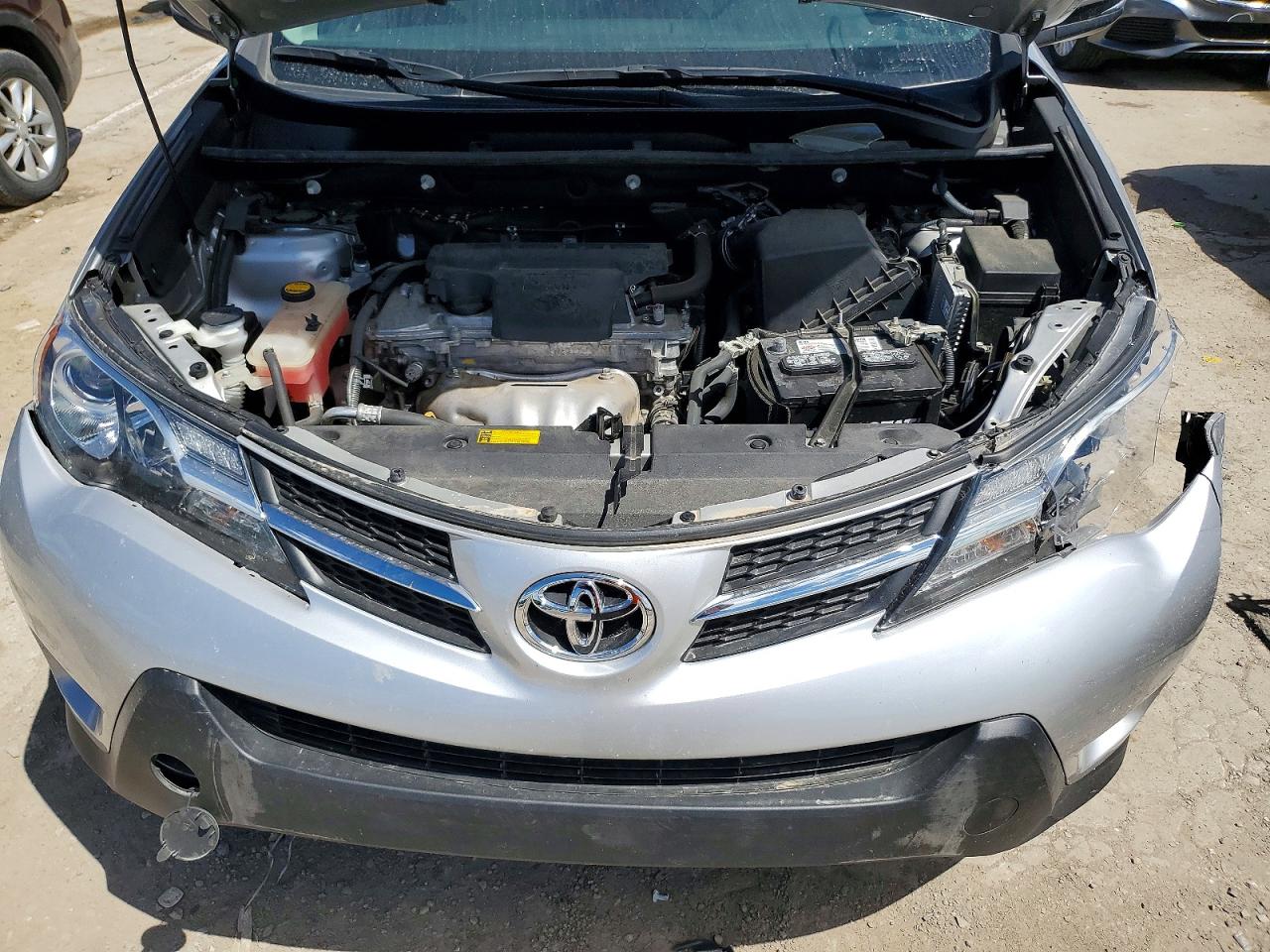 2014 Toyota Rav4 Limited Silver vin: 2T3YFREV9EW098121