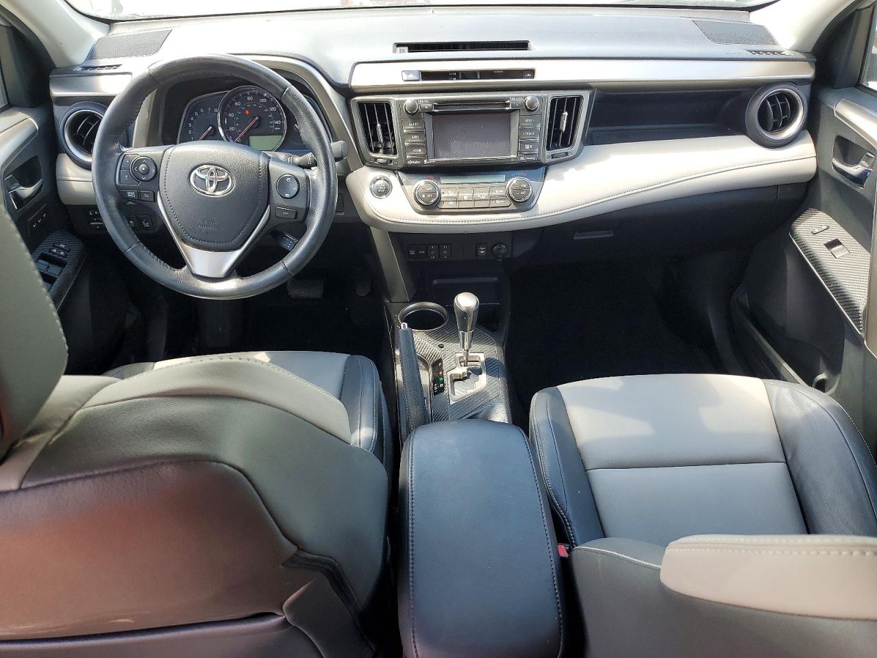 2014 Toyota Rav4 Limited Silver vin: 2T3YFREV9EW098121