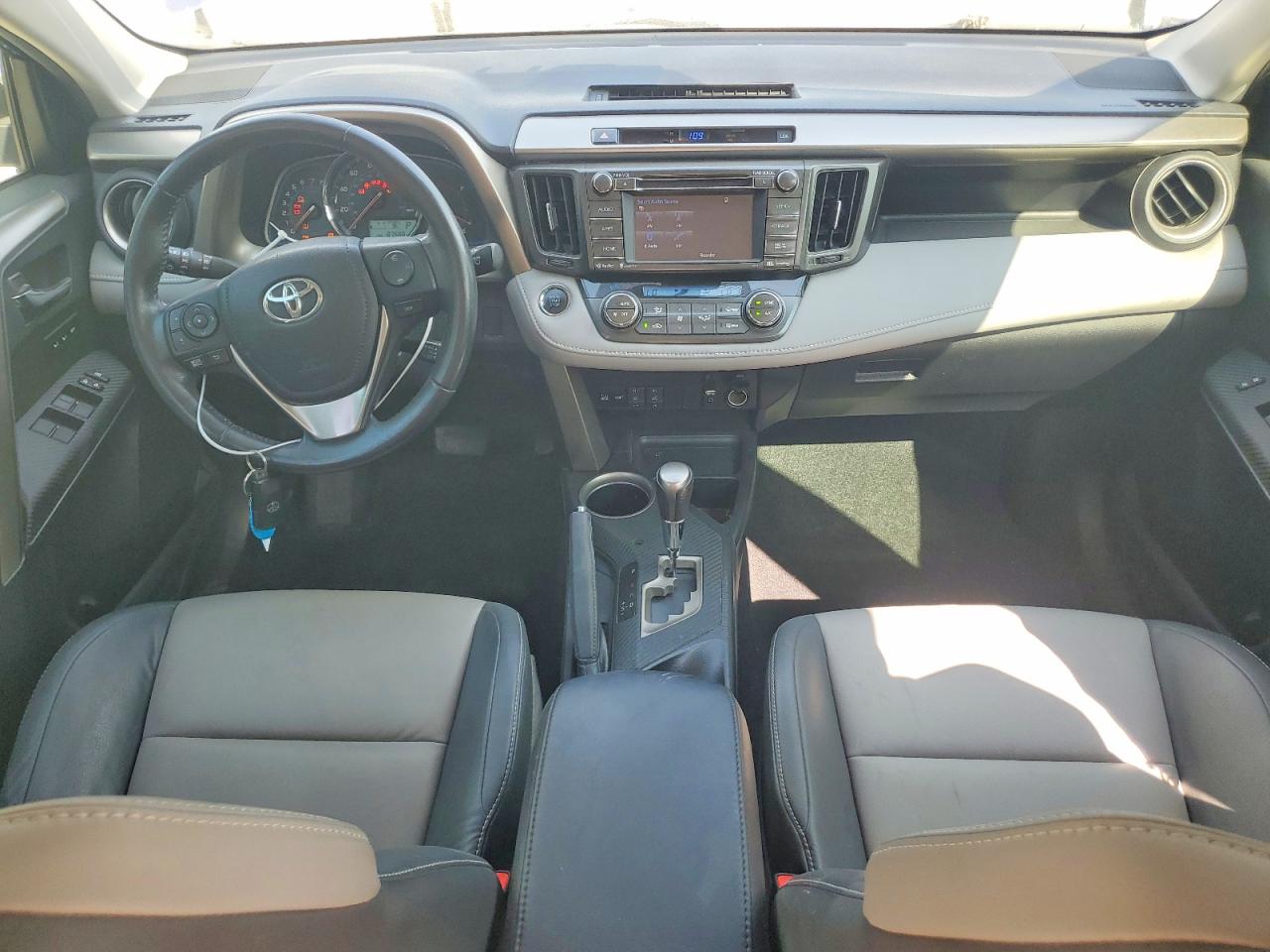 2014 Toyota Rav4 Limited Blue vin: 2T3YFREV9EW098510