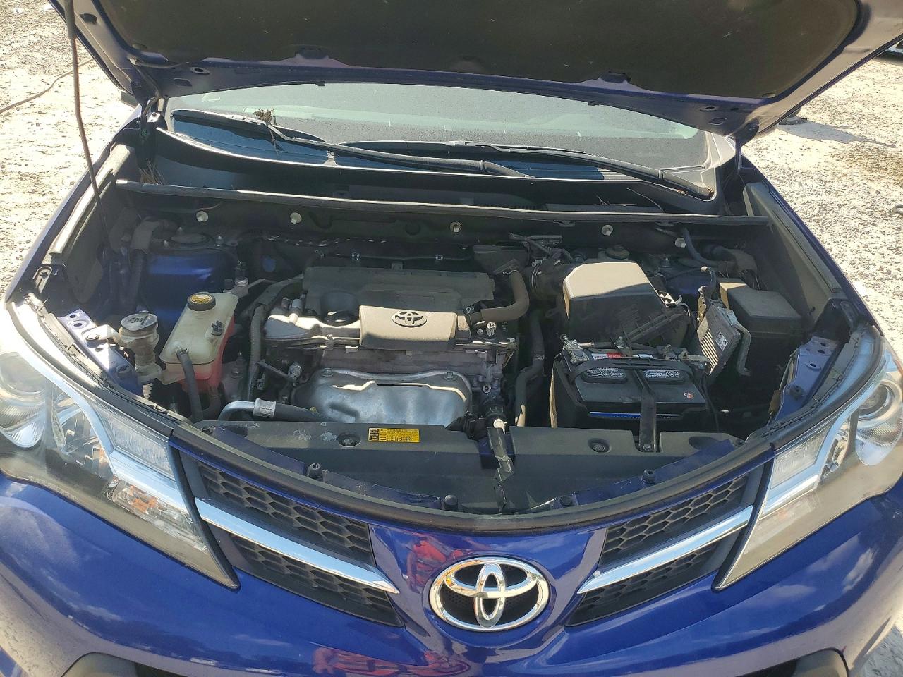 2014 Toyota Rav4 Limited Blue vin: 2T3YFREV9EW098510
