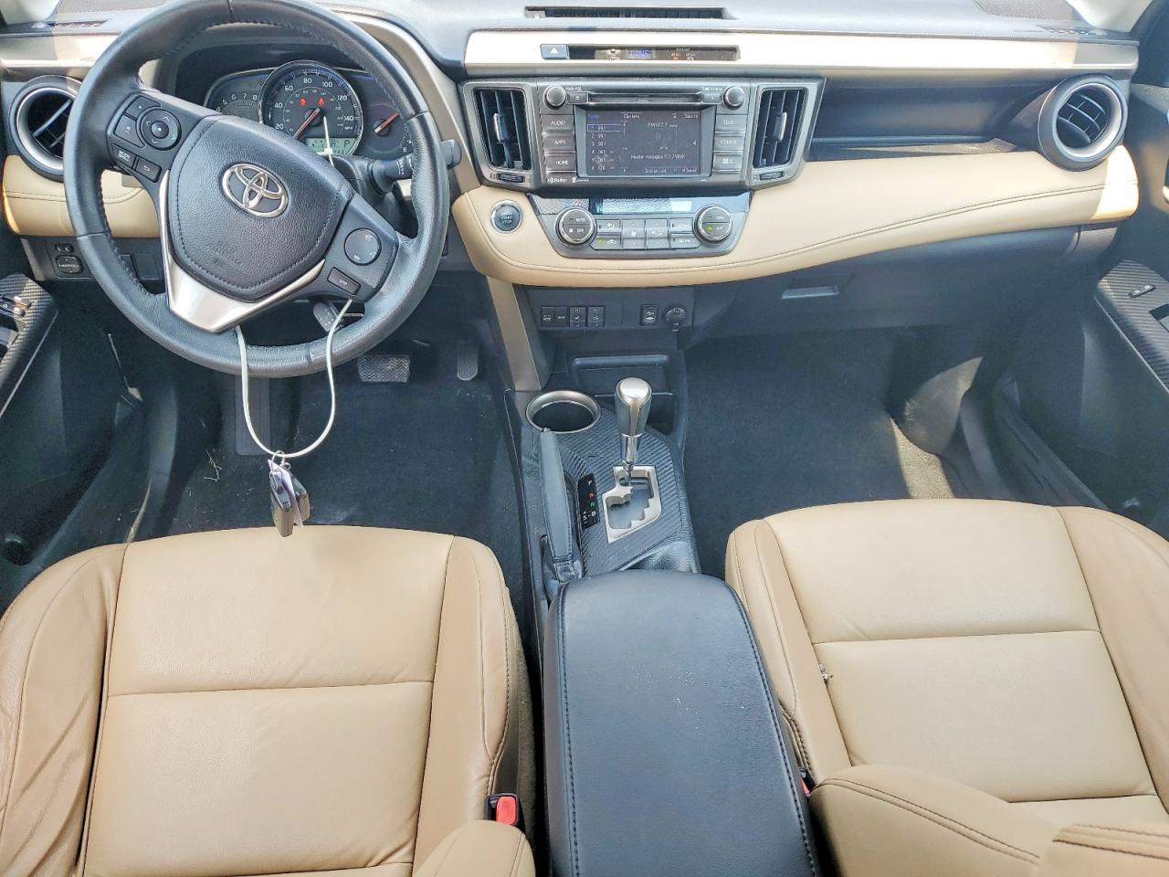 2014 Toyota Rav4 Limited Blue vin: 2T3YFREV9EW119291