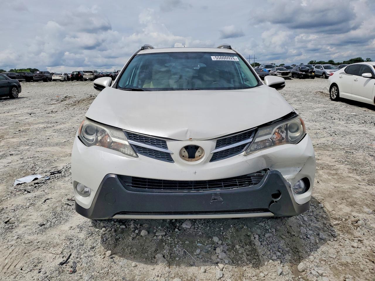 2015 Toyota Rav4 Limited White vin: 2T3YFREV9FW197247