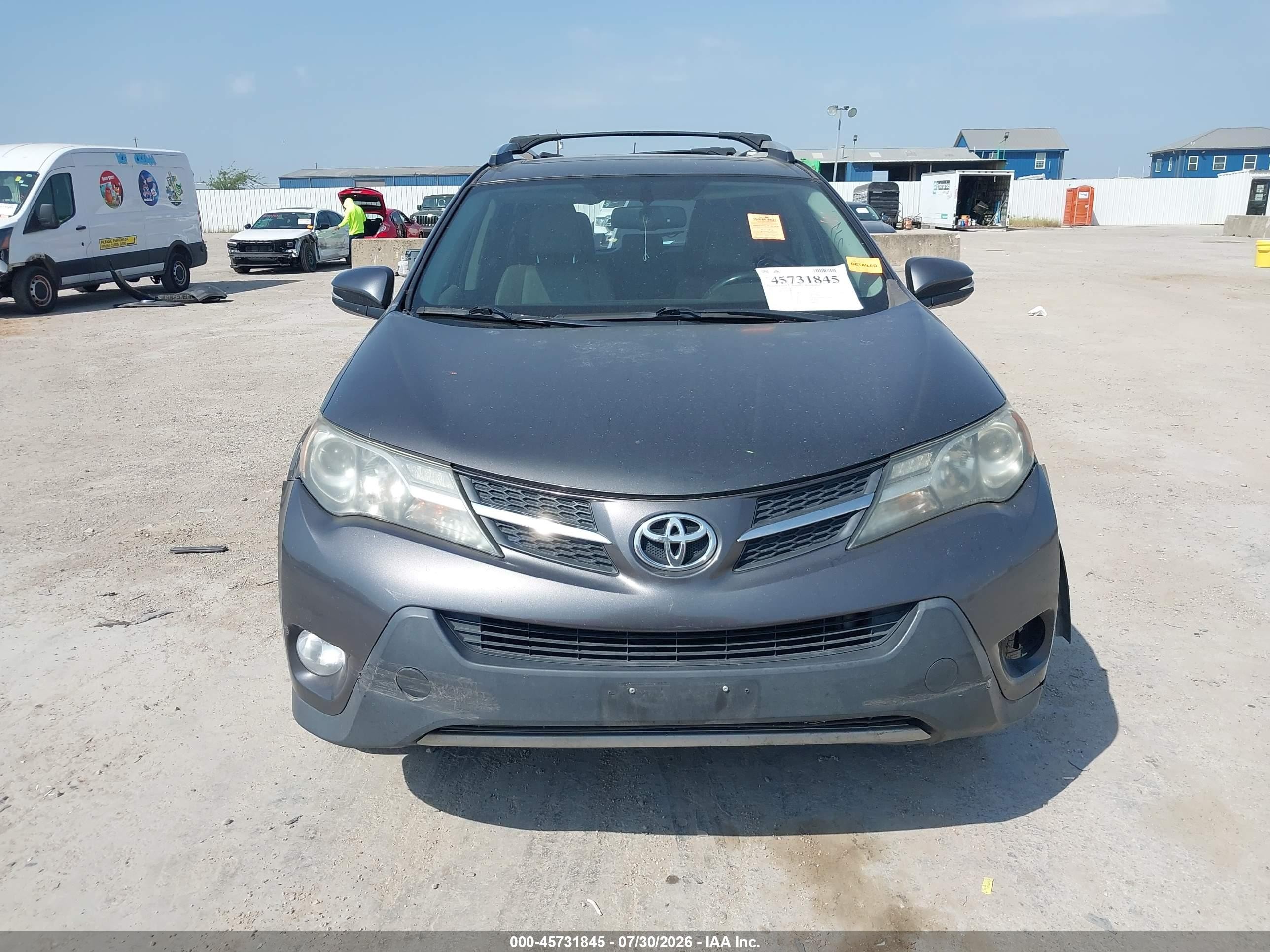 2013 Toyota Rav4 Limited Gray vin: 2T3YFREVXDW015116