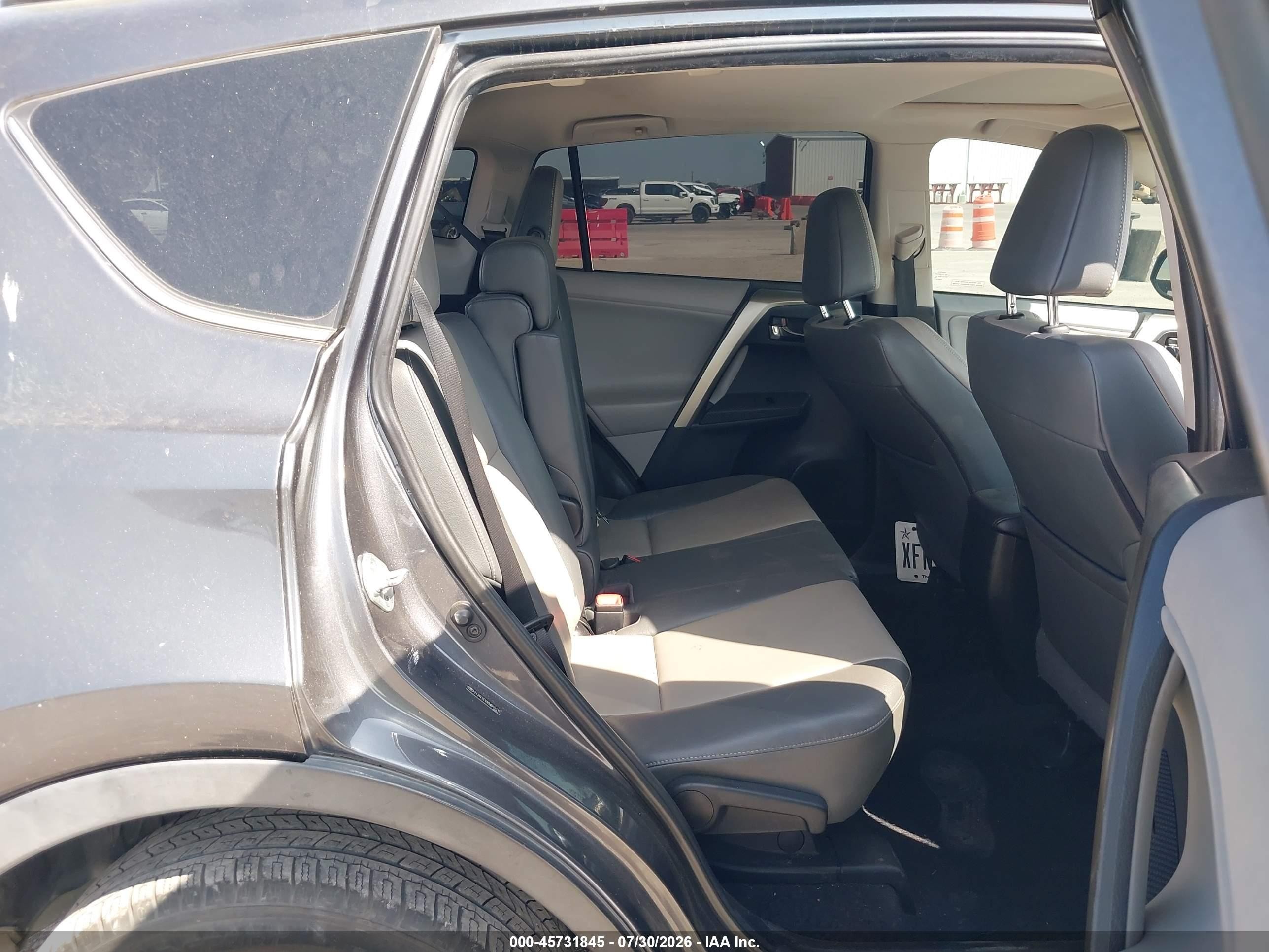 2013 Toyota Rav4 Limited Gray vin: 2T3YFREVXDW015116