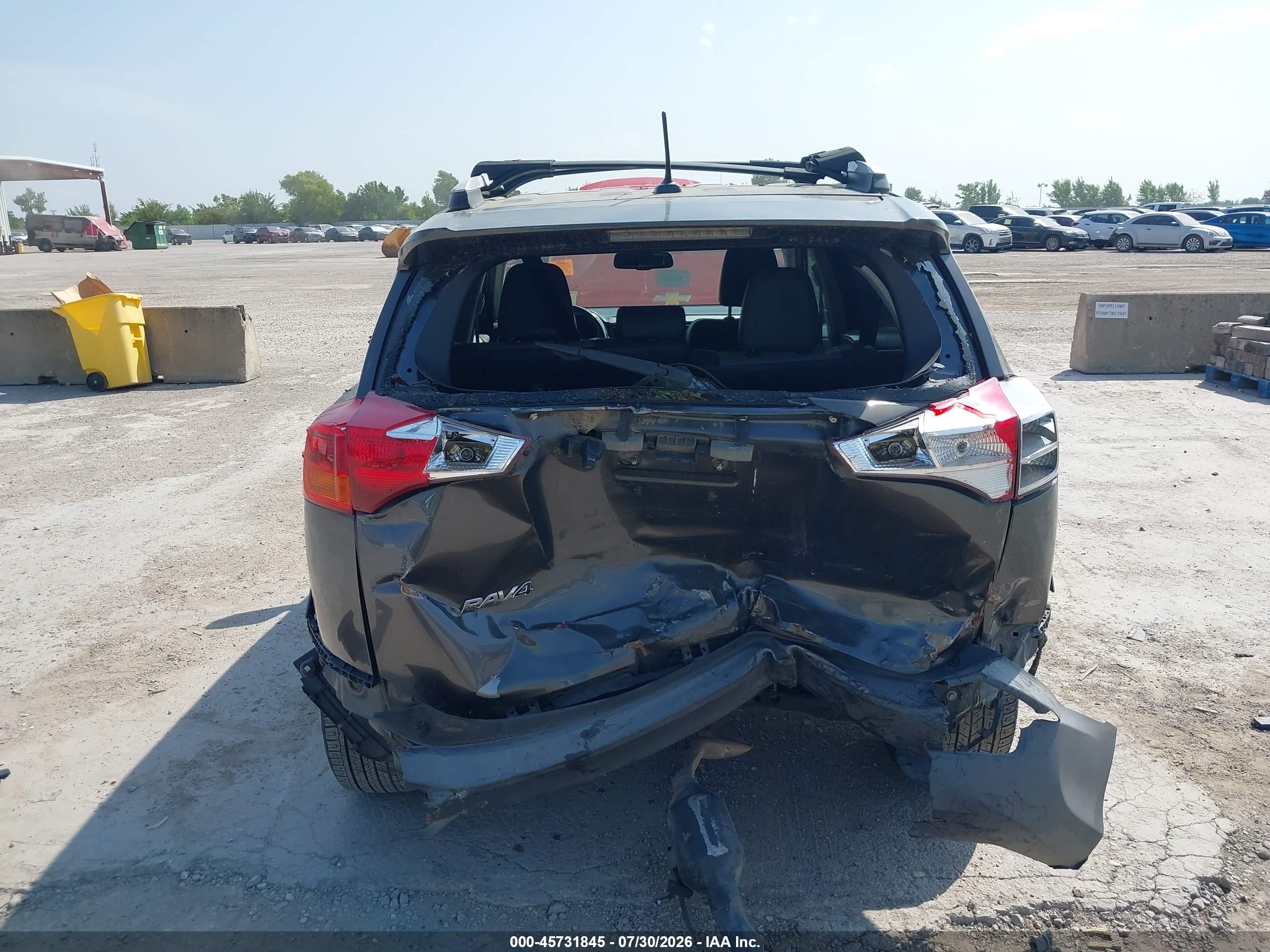2013 Toyota Rav4 Limited Gray vin: 2T3YFREVXDW015116