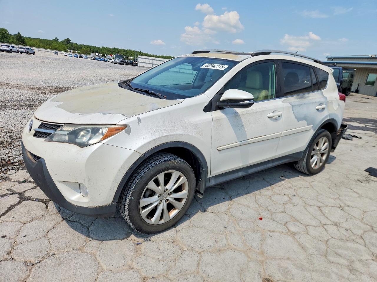 2013 Toyota Rav4 Limited Белый vin: 2T3YFREVXDW017223
