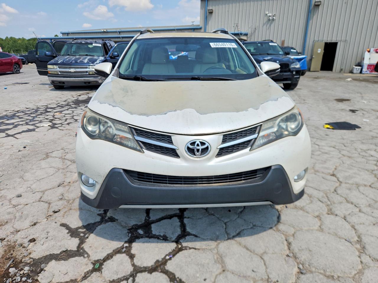 2013 Toyota Rav4 Limited White vin: 2T3YFREVXDW017223