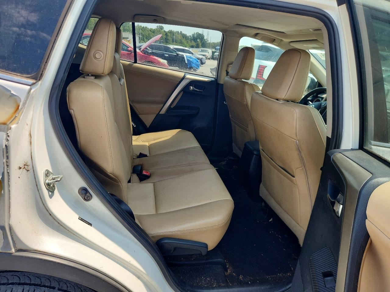2013 Toyota Rav4 Limited White vin: 2T3YFREVXDW017223