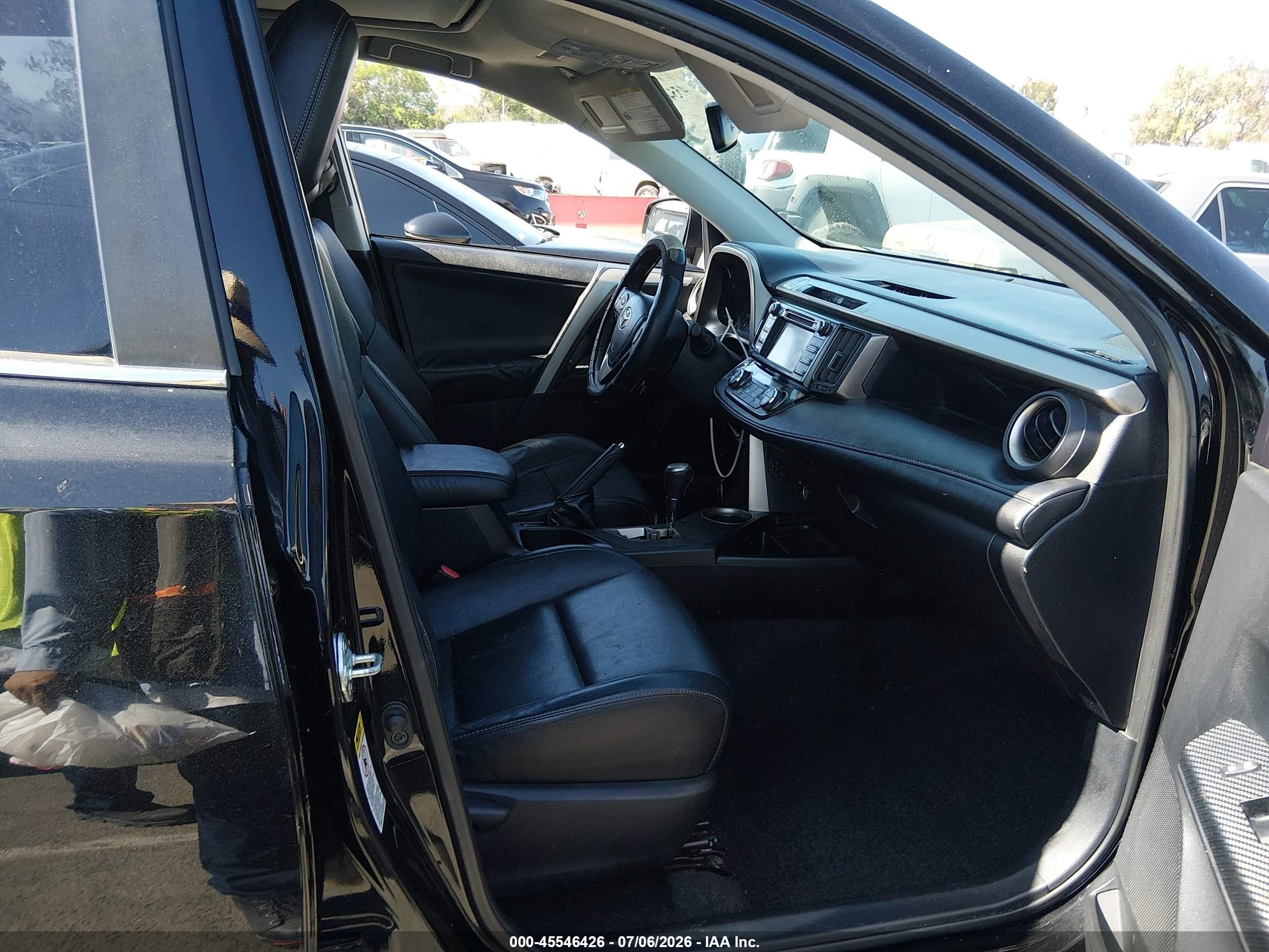 2013 Toyota Rav4 Limited Black vin: 2T3YFREVXDW022857