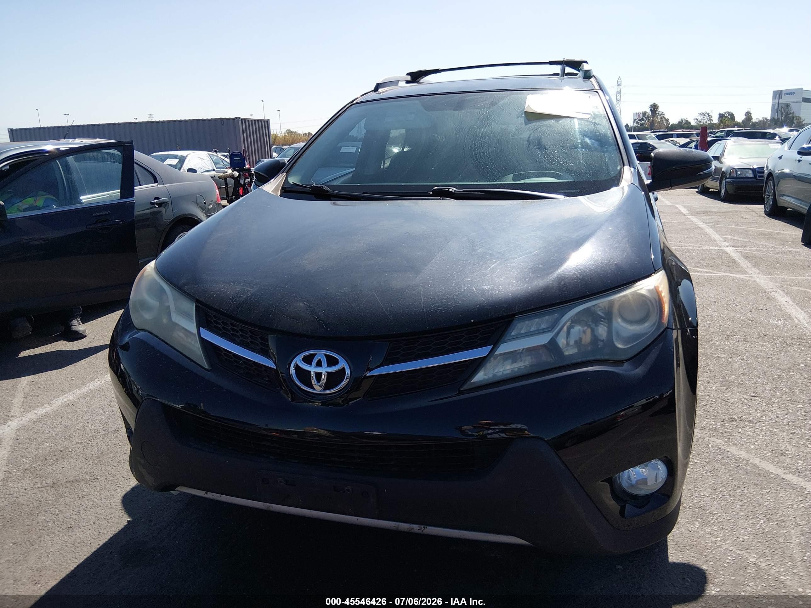 2013 Toyota Rav4 Limited Black vin: 2T3YFREVXDW022857
