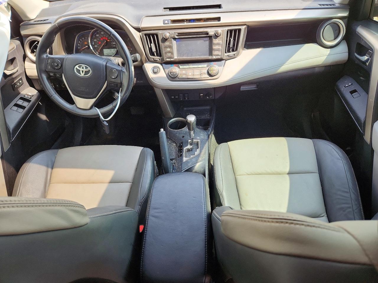 2013 Toyota Rav4 Limited White vin: 2T3YFREVXDW046317