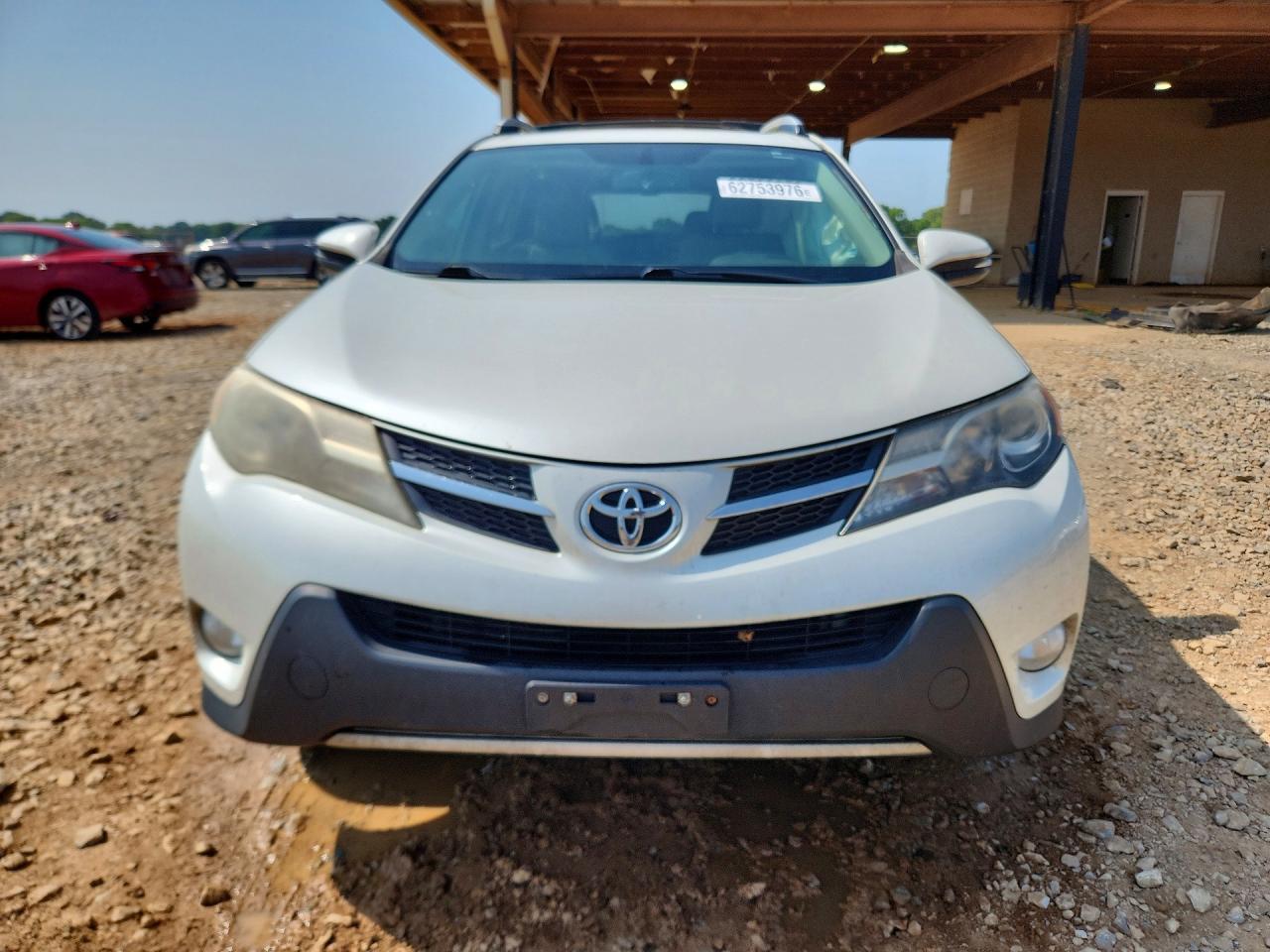 2013 Toyota Rav4 Limited White vin: 2T3YFREVXDW046317