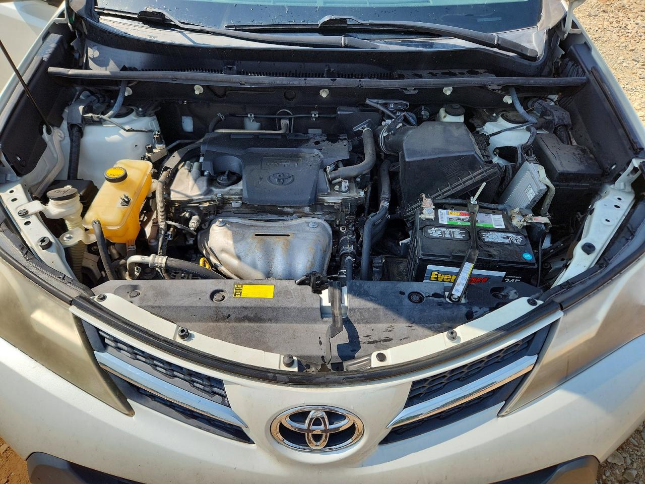 2013 Toyota Rav4 Limited White vin: 2T3YFREVXDW046317