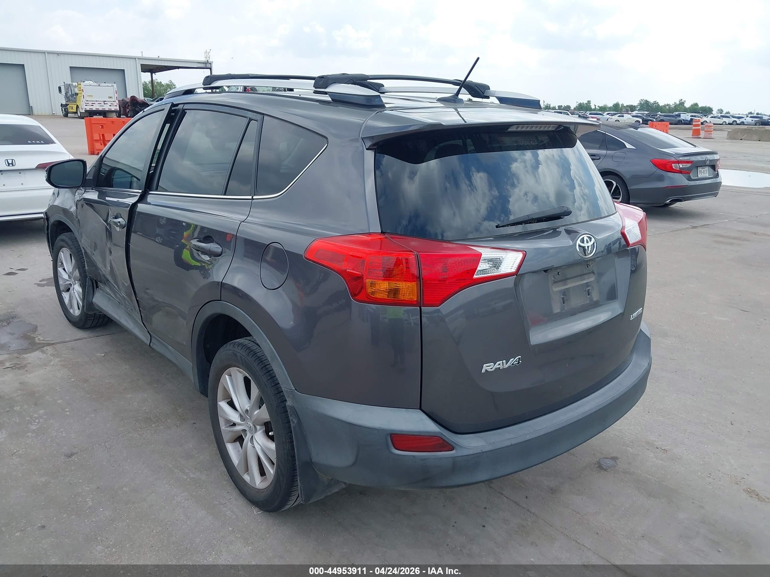 2014 Toyota Rav4 Limited Gray vin: 2T3YFREVXEW109577