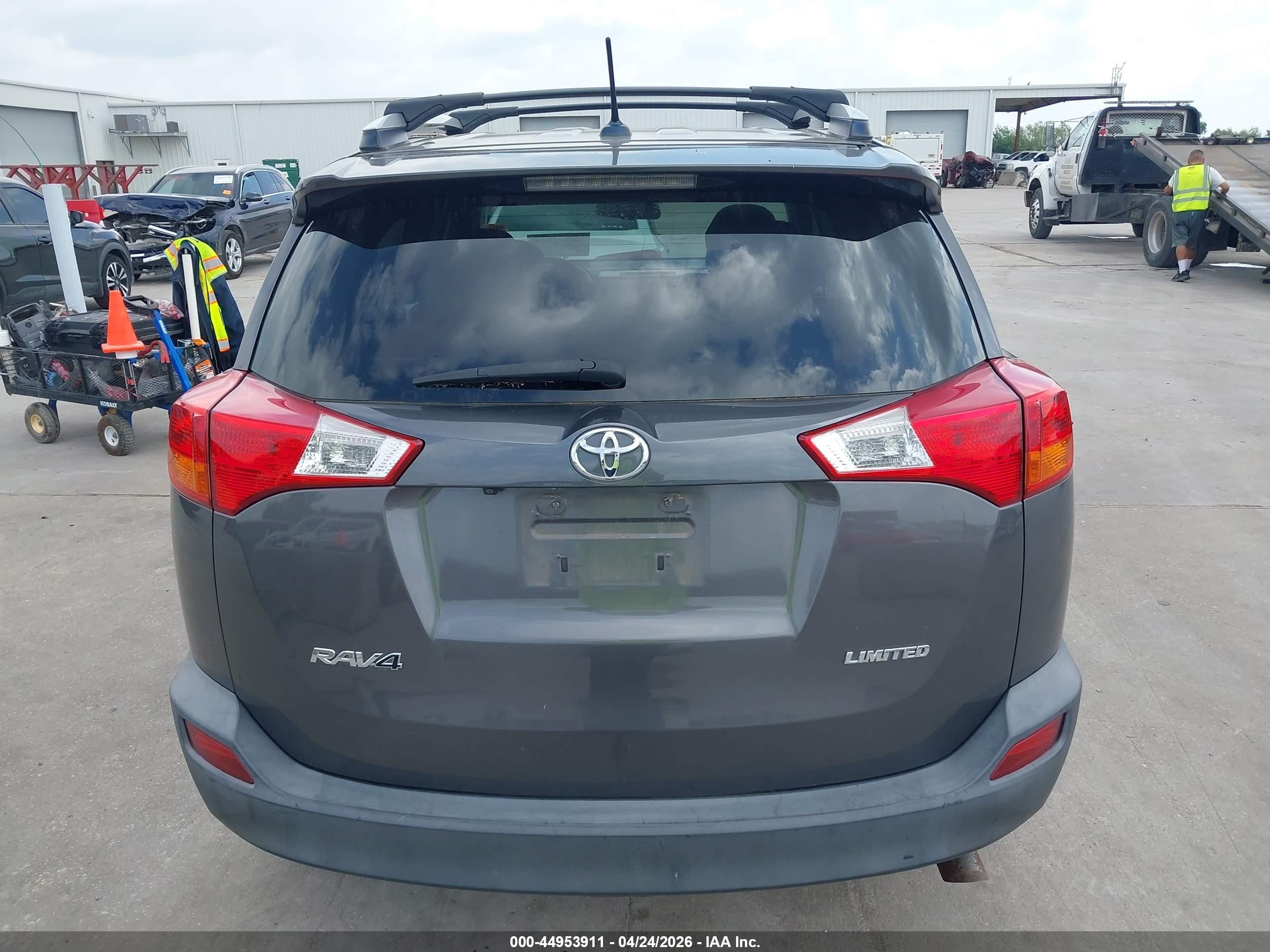 2014 Toyota Rav4 Limited Gray vin: 2T3YFREVXEW109577