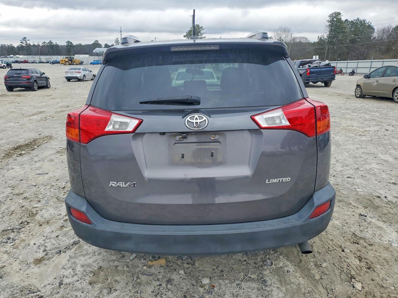 2014 Toyota Rav4 Limited Gray vin: 2T3YFREVXEW118537