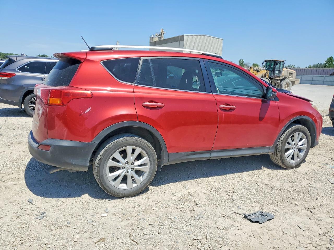 2015 Toyota Rav4 Limited Красный vin: 2T3YFREVXFW158263