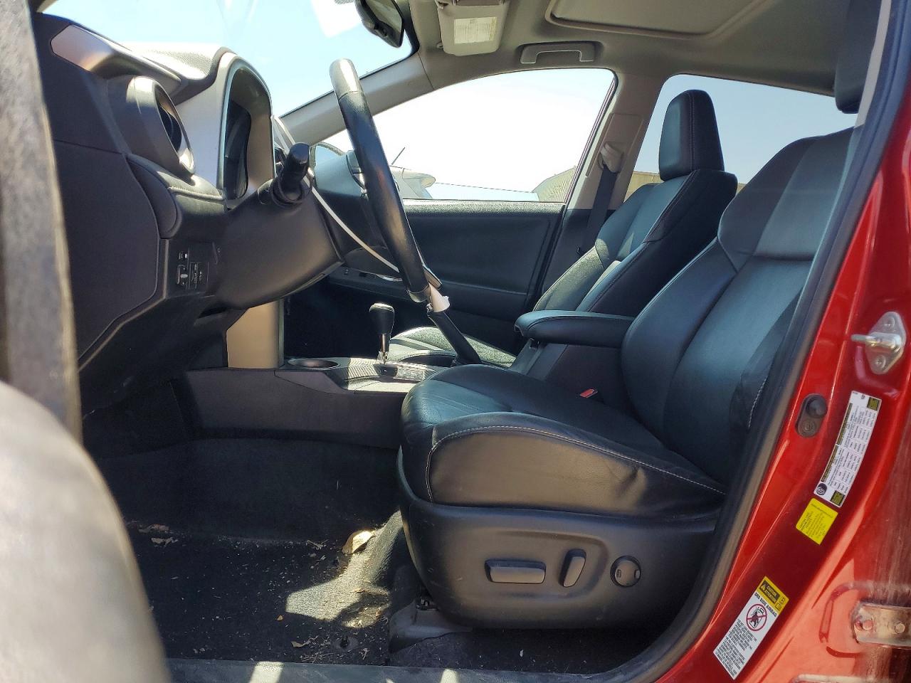 2015 Toyota Rav4 Limited Красный vin: 2T3YFREVXFW158263